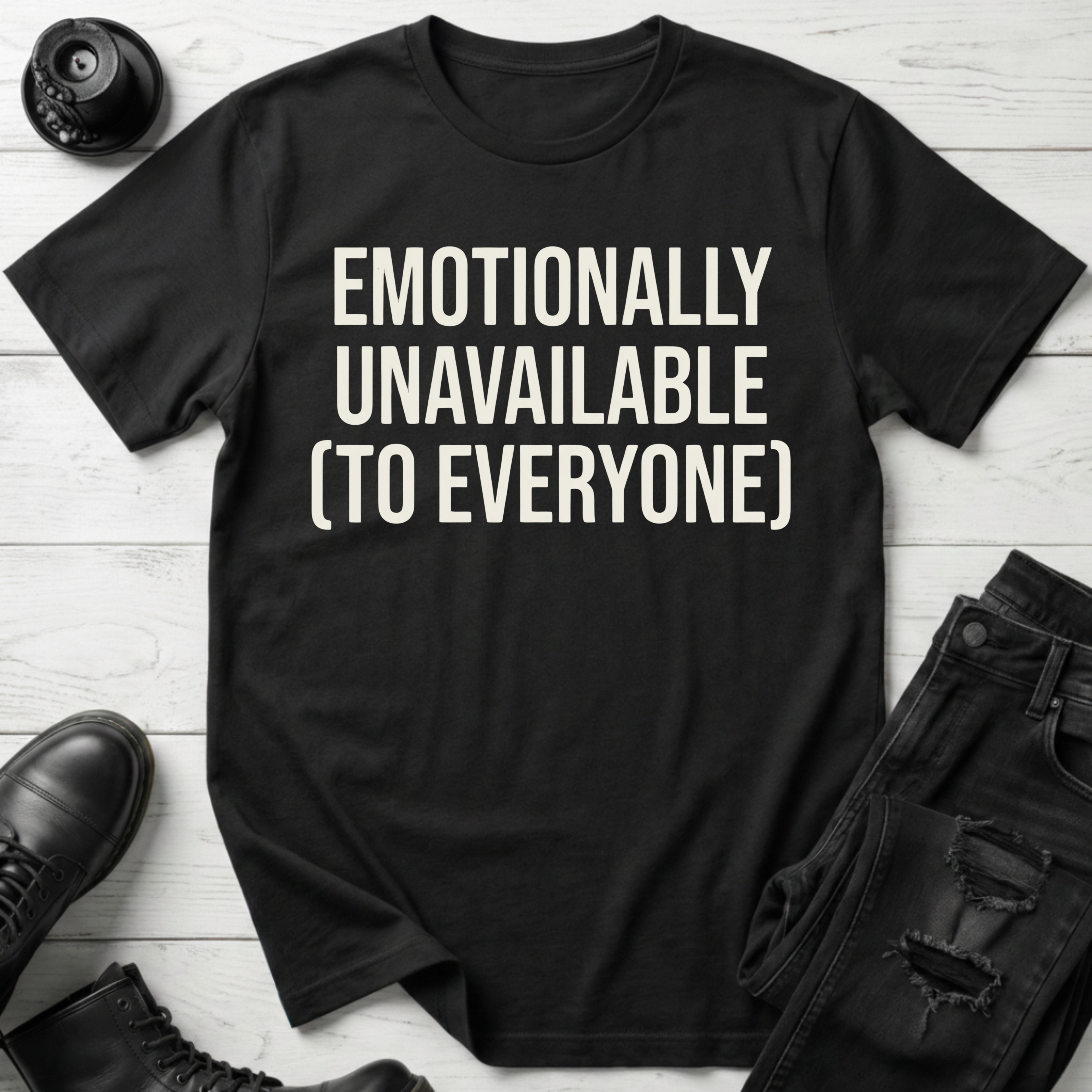 Emotionally Unavailable To Everyone T-Shirt