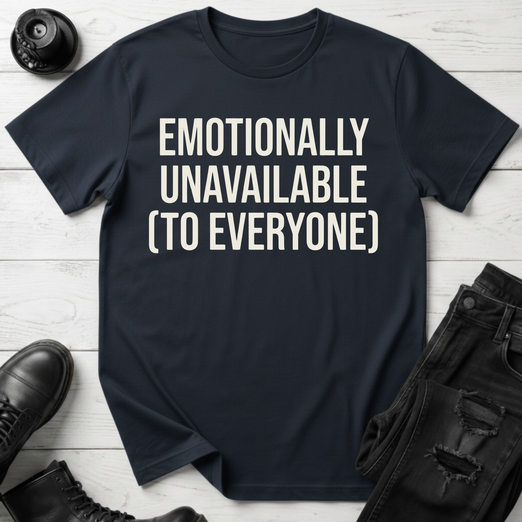 Emotionally Unavailable To Everyone T-Shirt