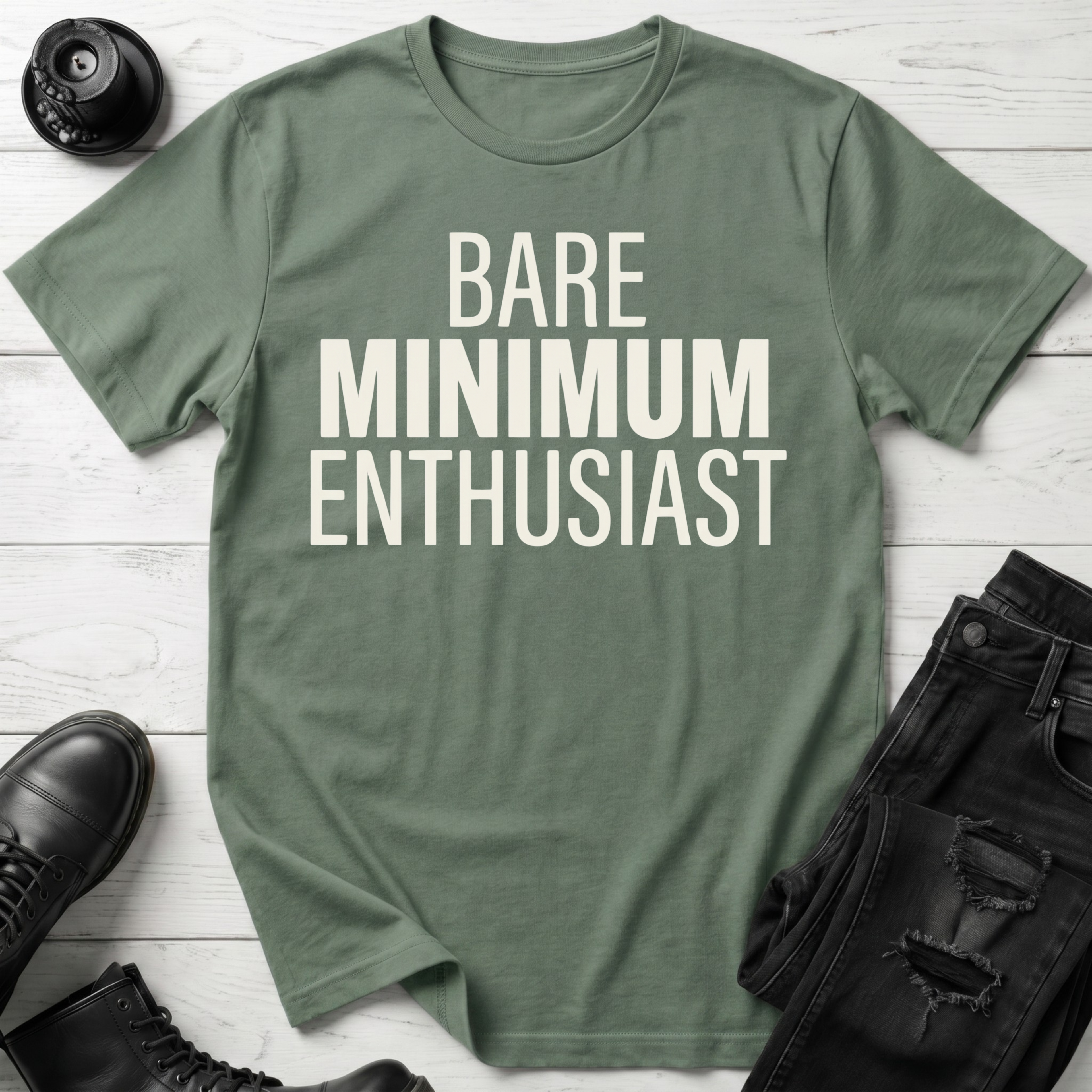 Bare Minimum Enthusiast T-Shirt