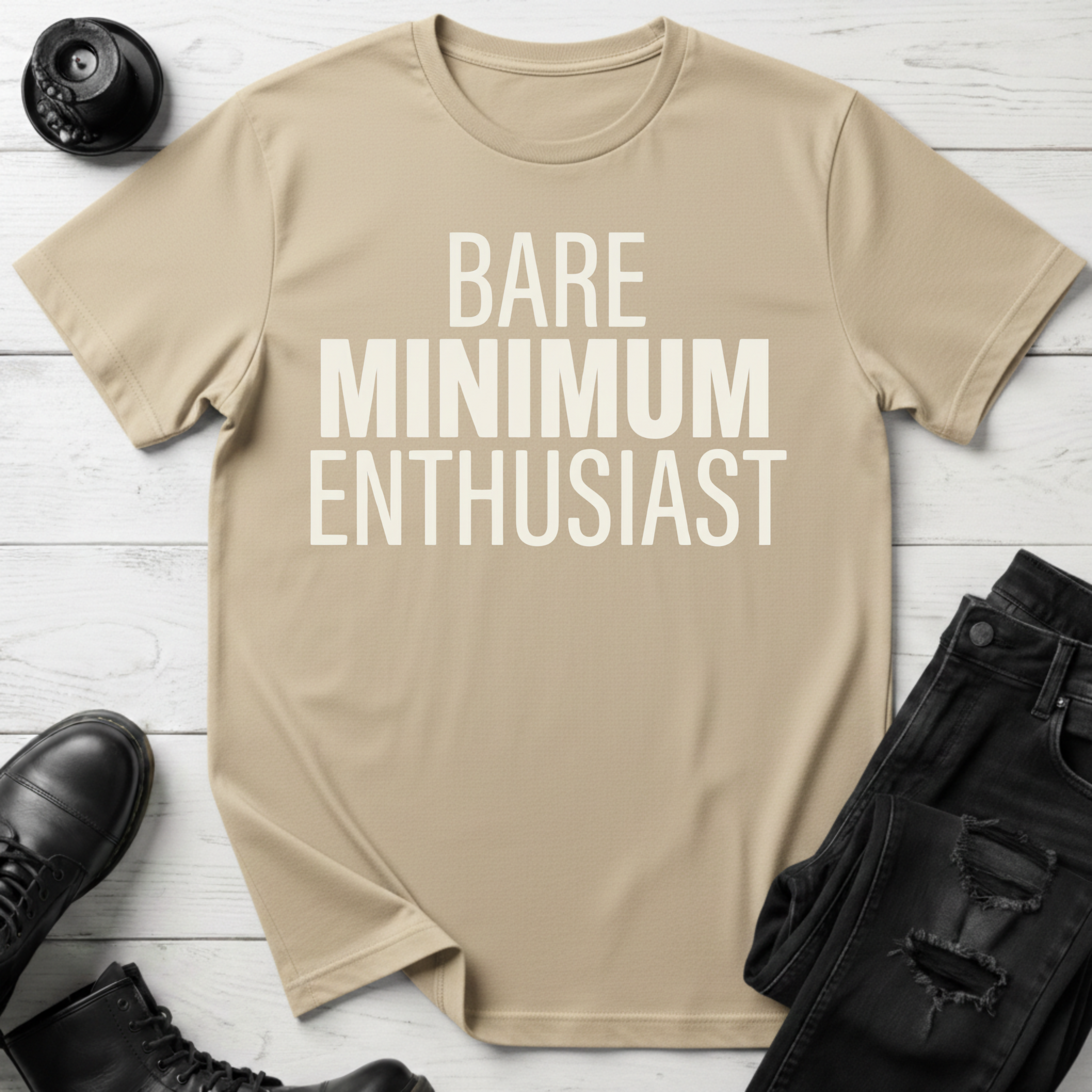 Bare Minimum Enthusiast T-Shirt