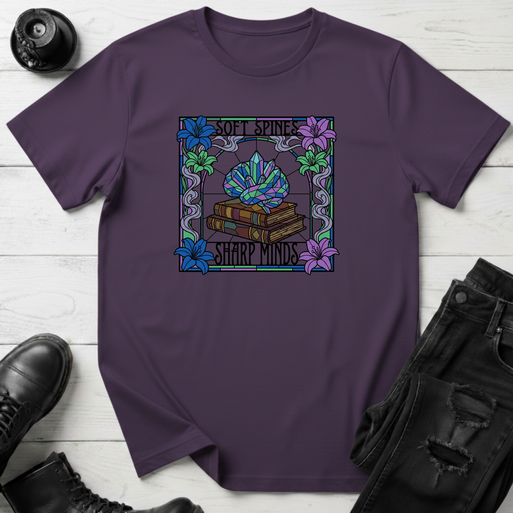 Soft Spine Sharp Minds T-Shirt