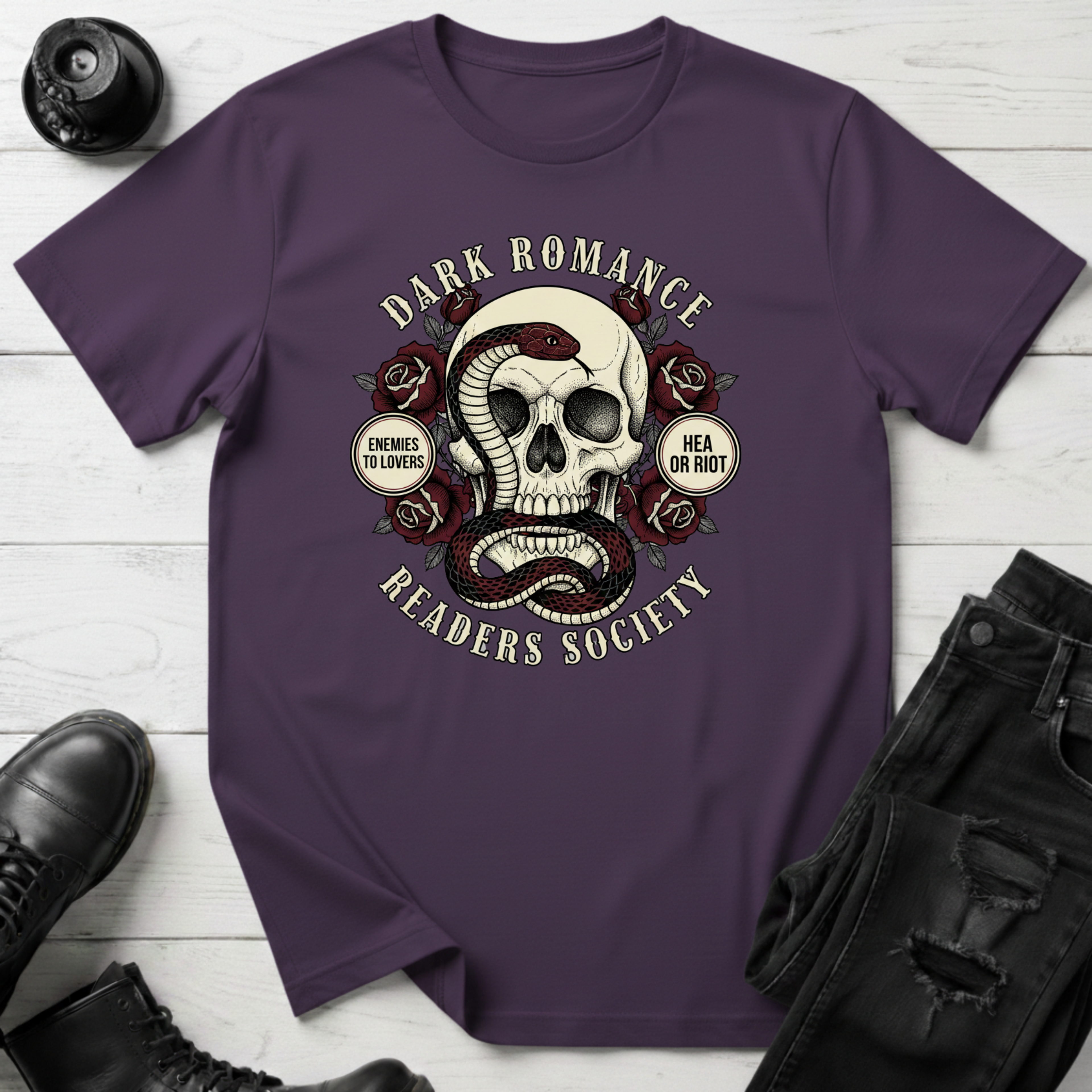 Dark Romance Readers Society T-Shirt