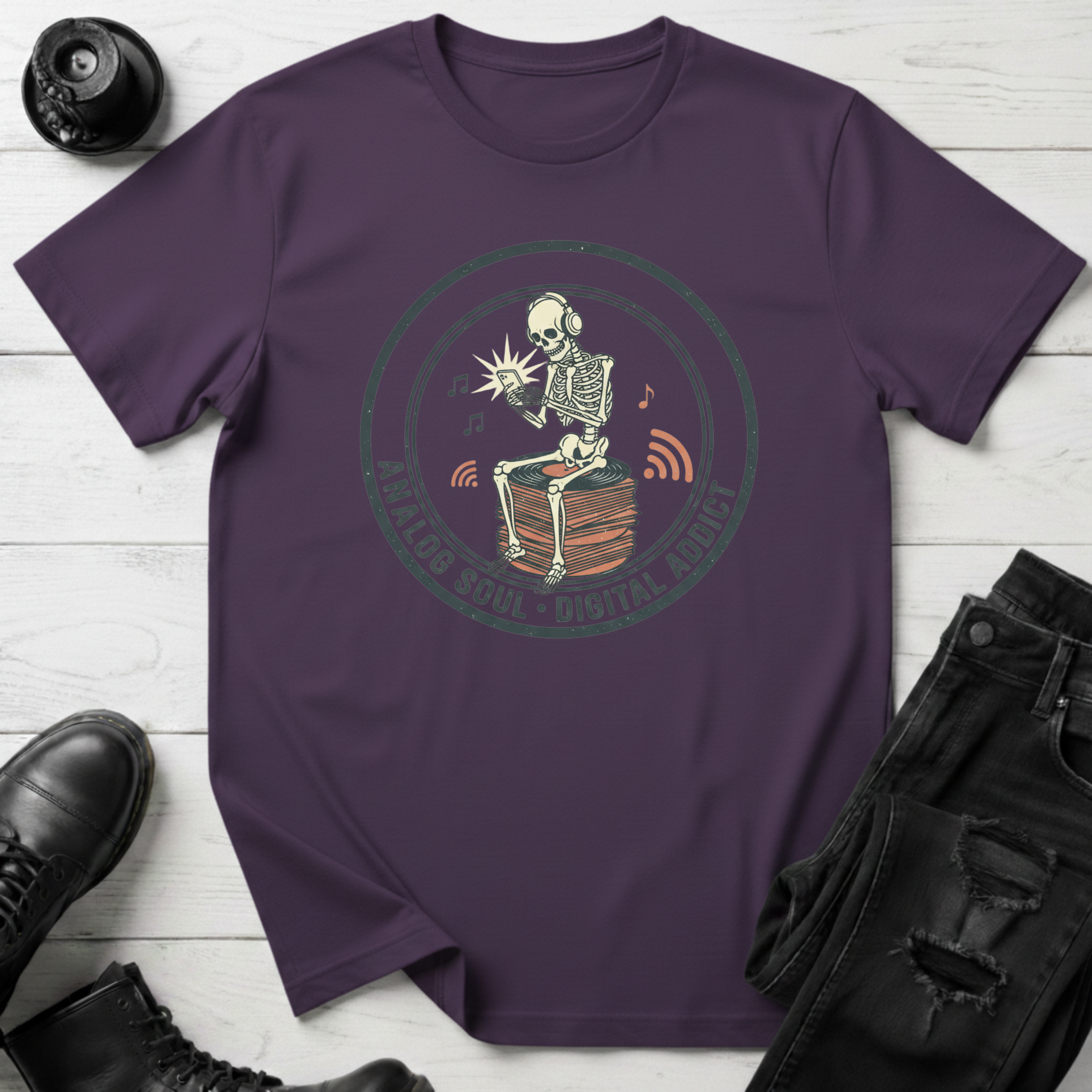 Analog Soul Digital Addict T-Shirt