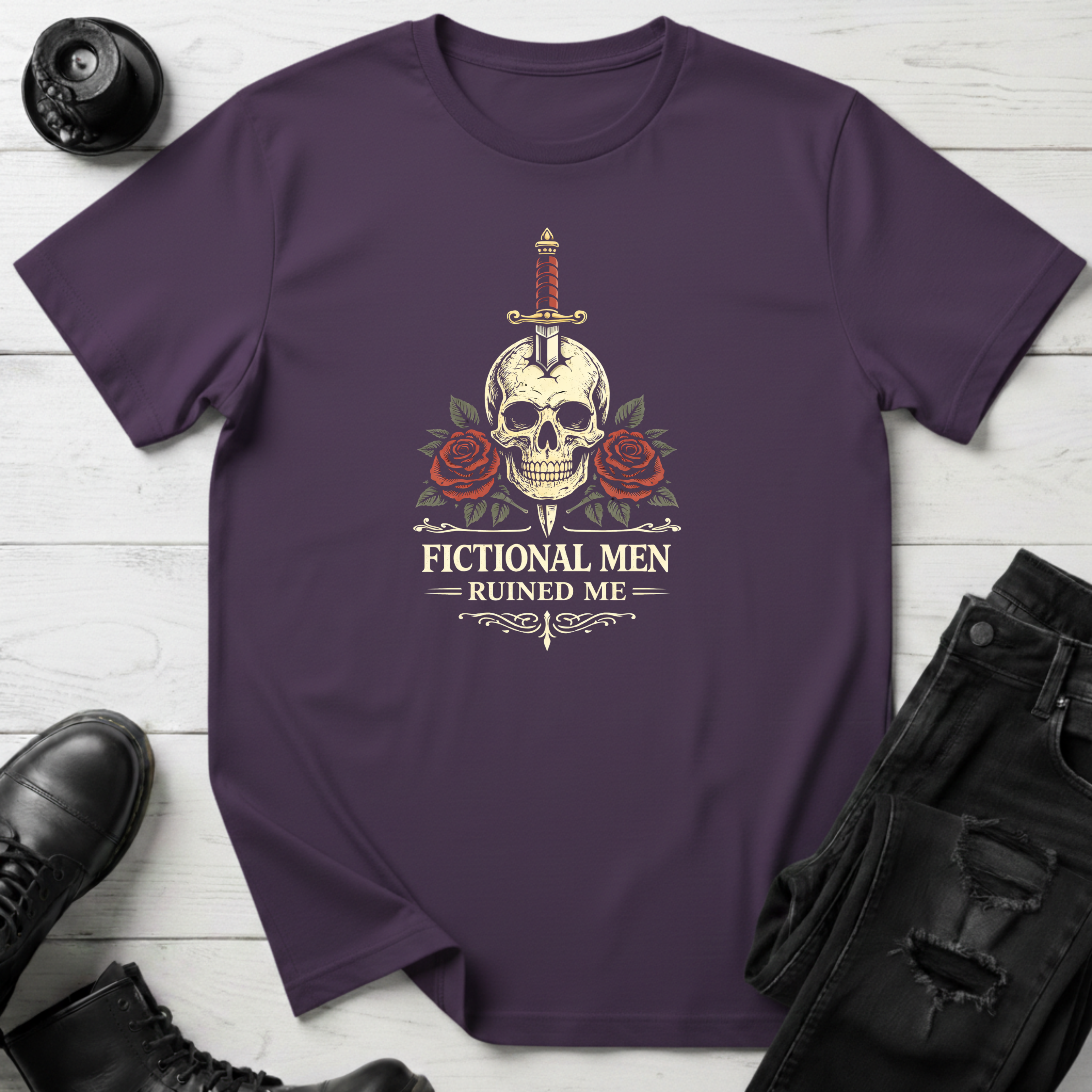 Fictional men Ruined Me T-Shirt