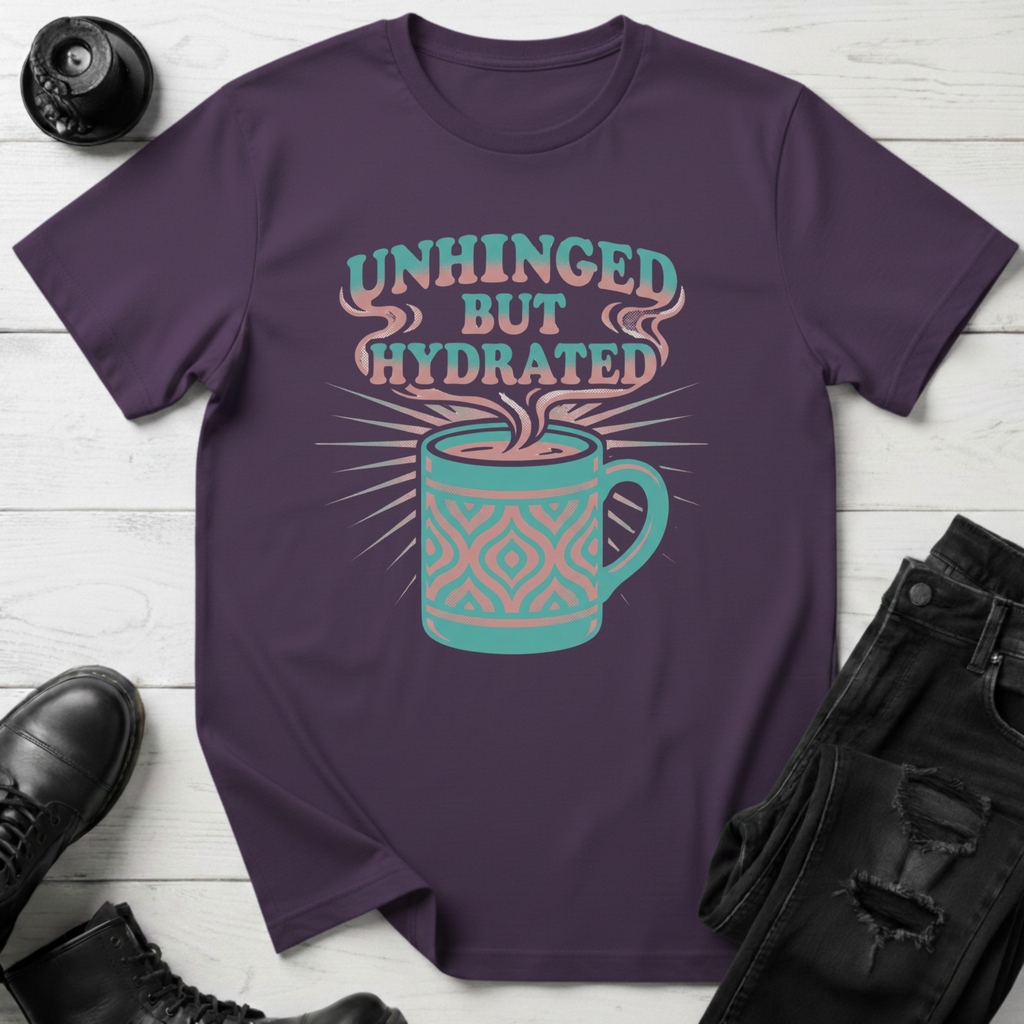 Unhinged But Hydrated Coffee Mug T-Shirt