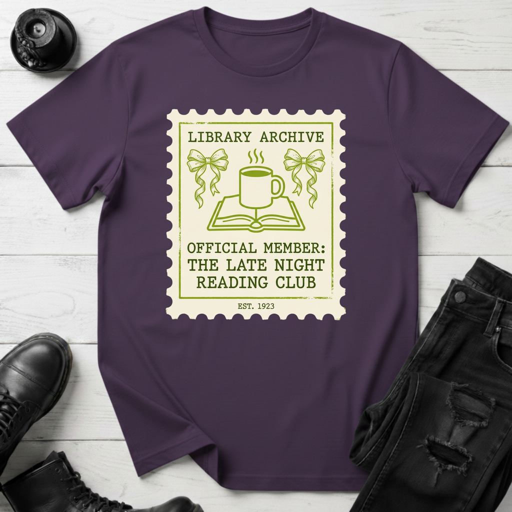 Library Archive Stamp T-Shirt