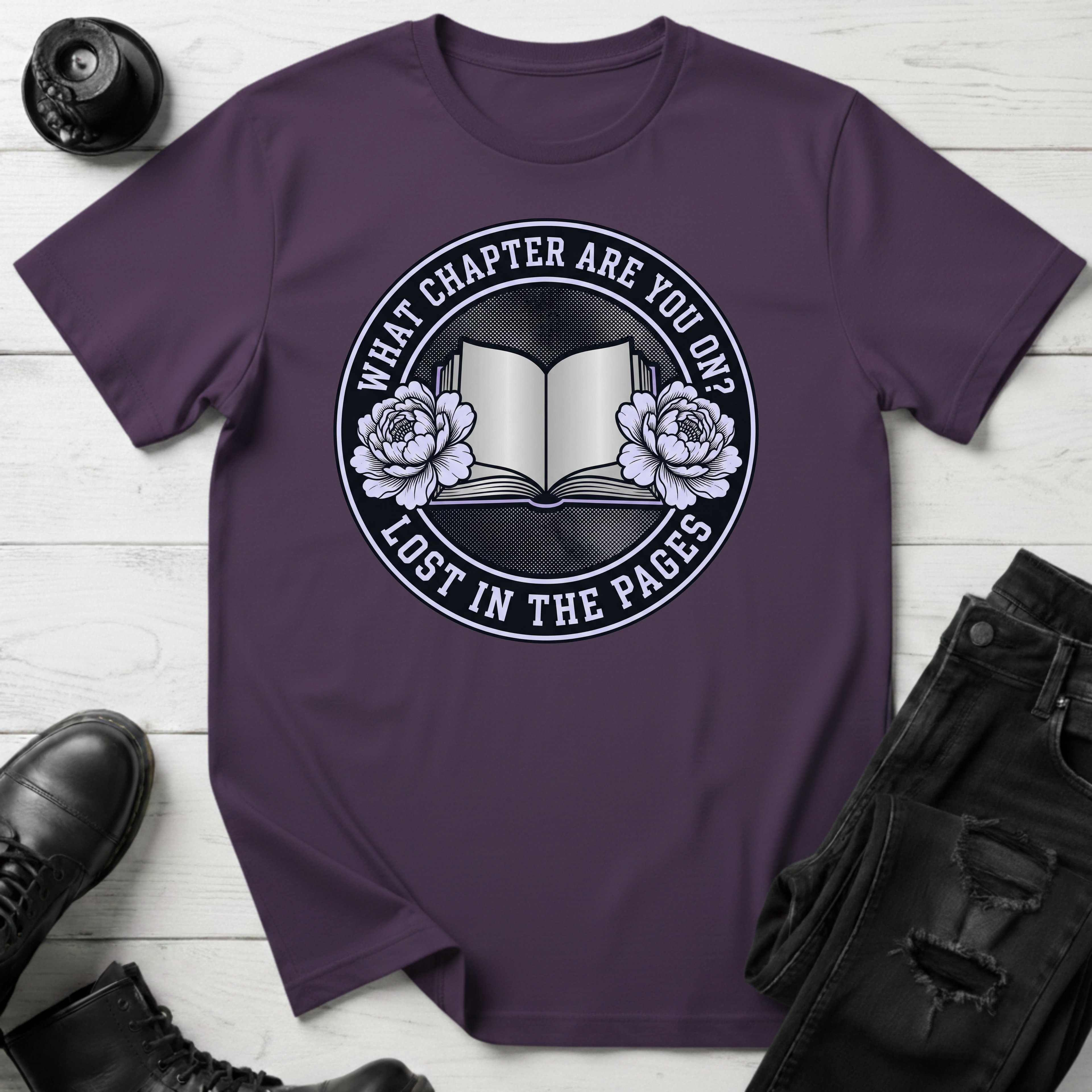 What Chapter Are You on? Lost In The Pages T-Shirt