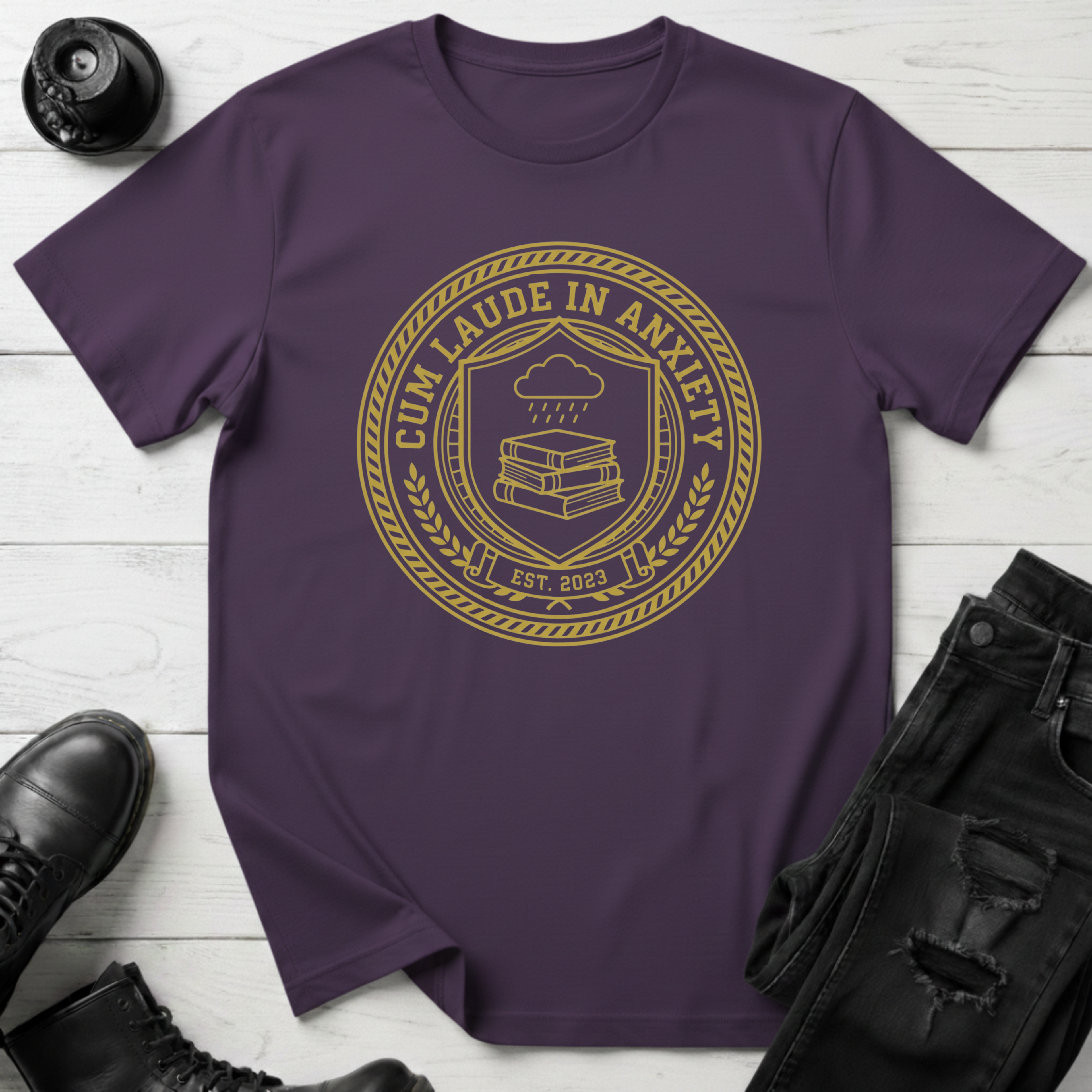Cum Laude In Anxiety T-Shirt