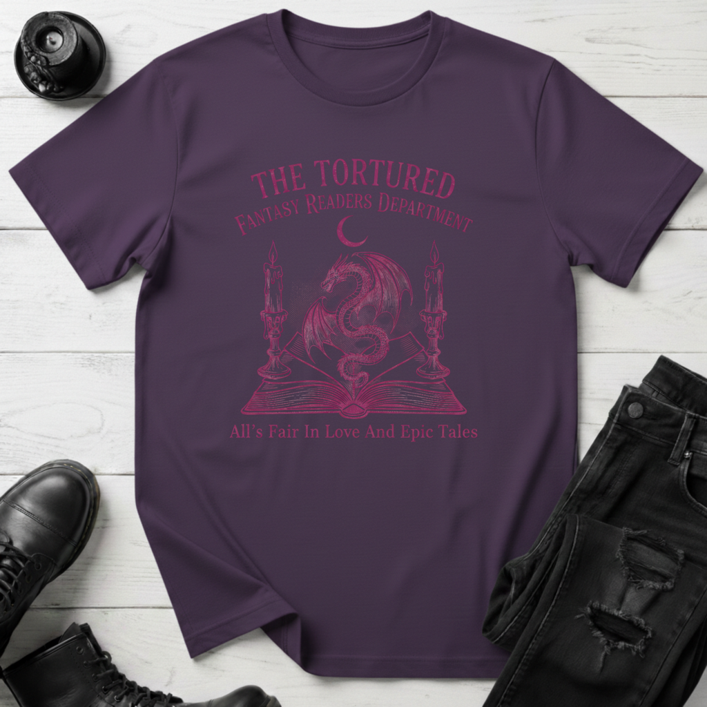 Tortured Fantasy Readers Department T-Shirt