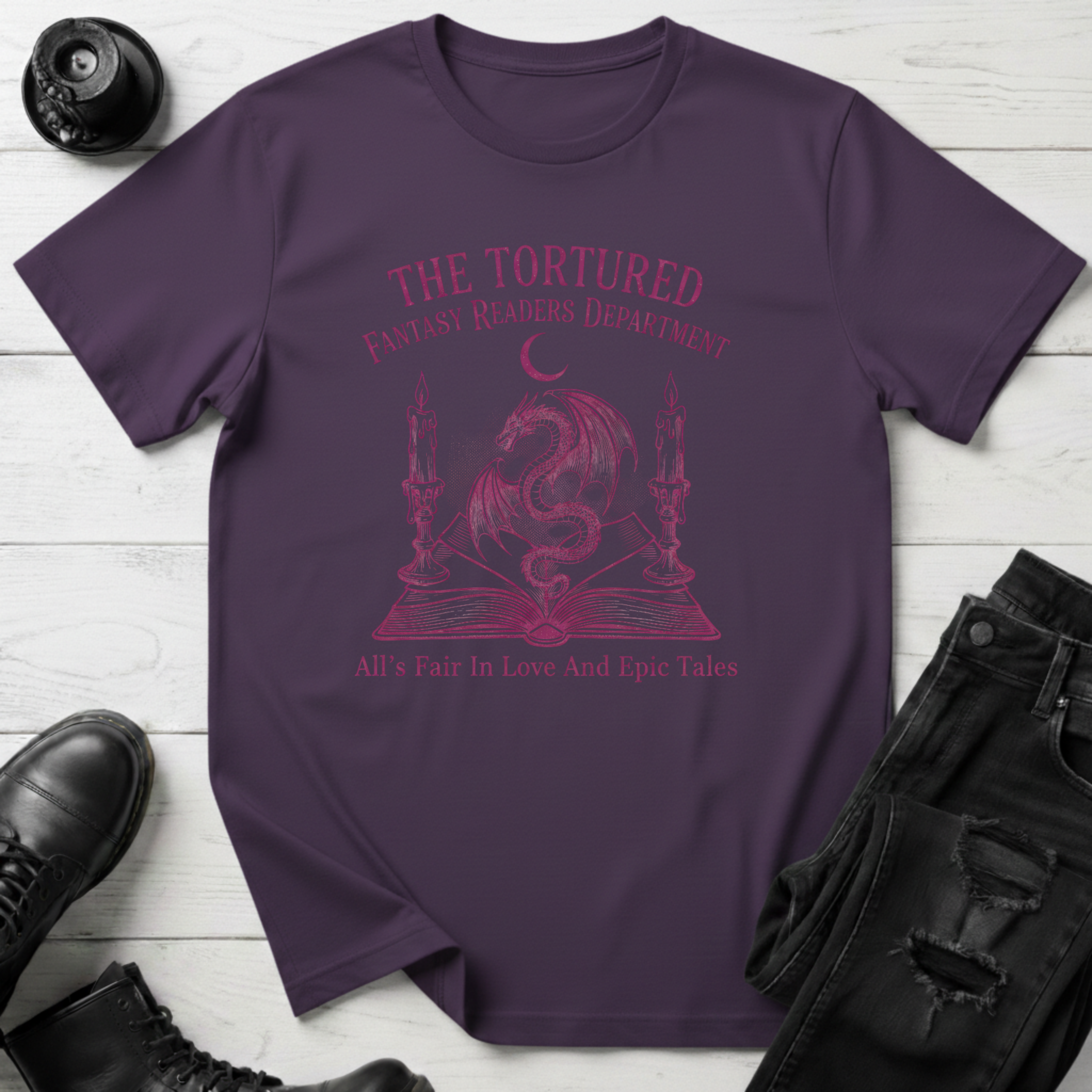 Tortured Fantasy Readers Department T-Shirt