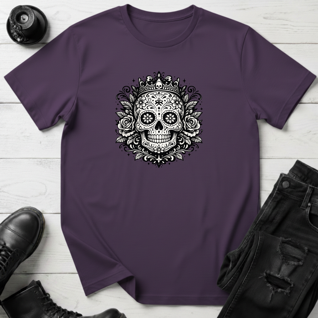 Crowned Sugar Skull T-Shirt