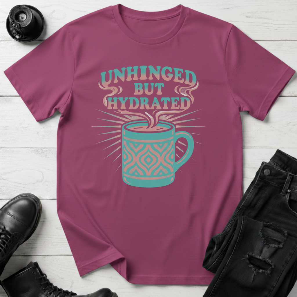 Unhinged But Hydrated Coffee Mug T-Shirt