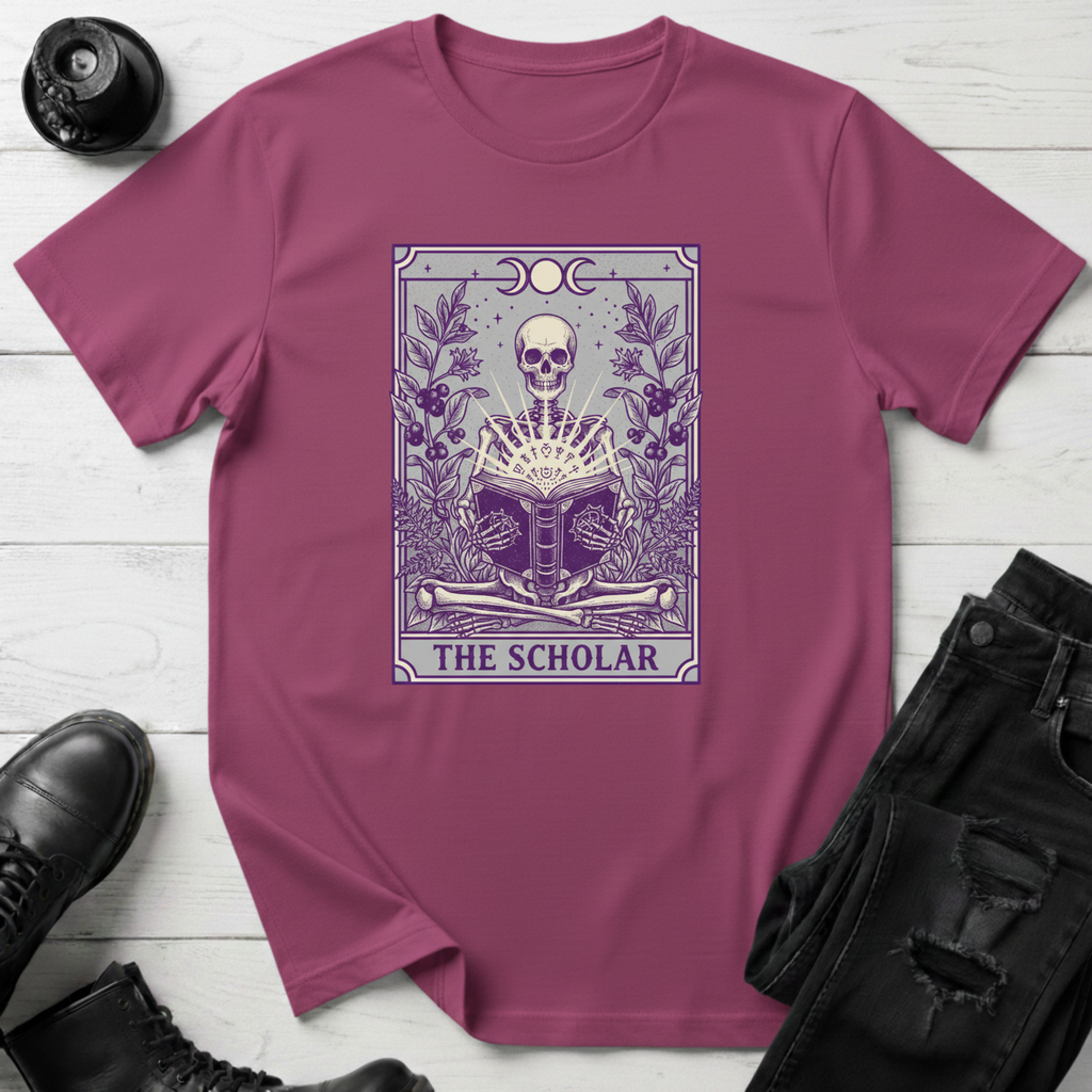 The Scholar Bookish Tarot T-Shirt