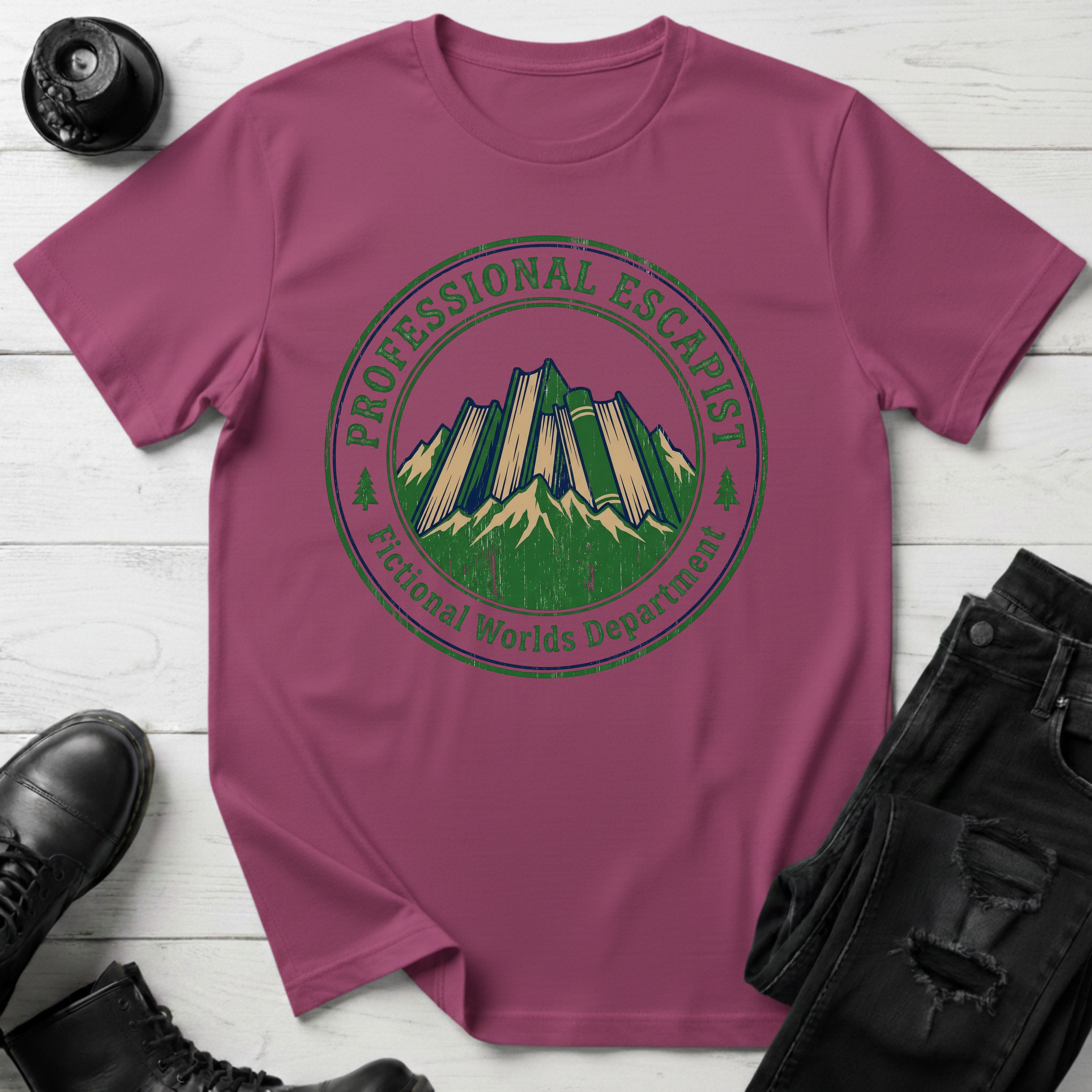 Professional Escapist: Other Worlds Department T-Shirt