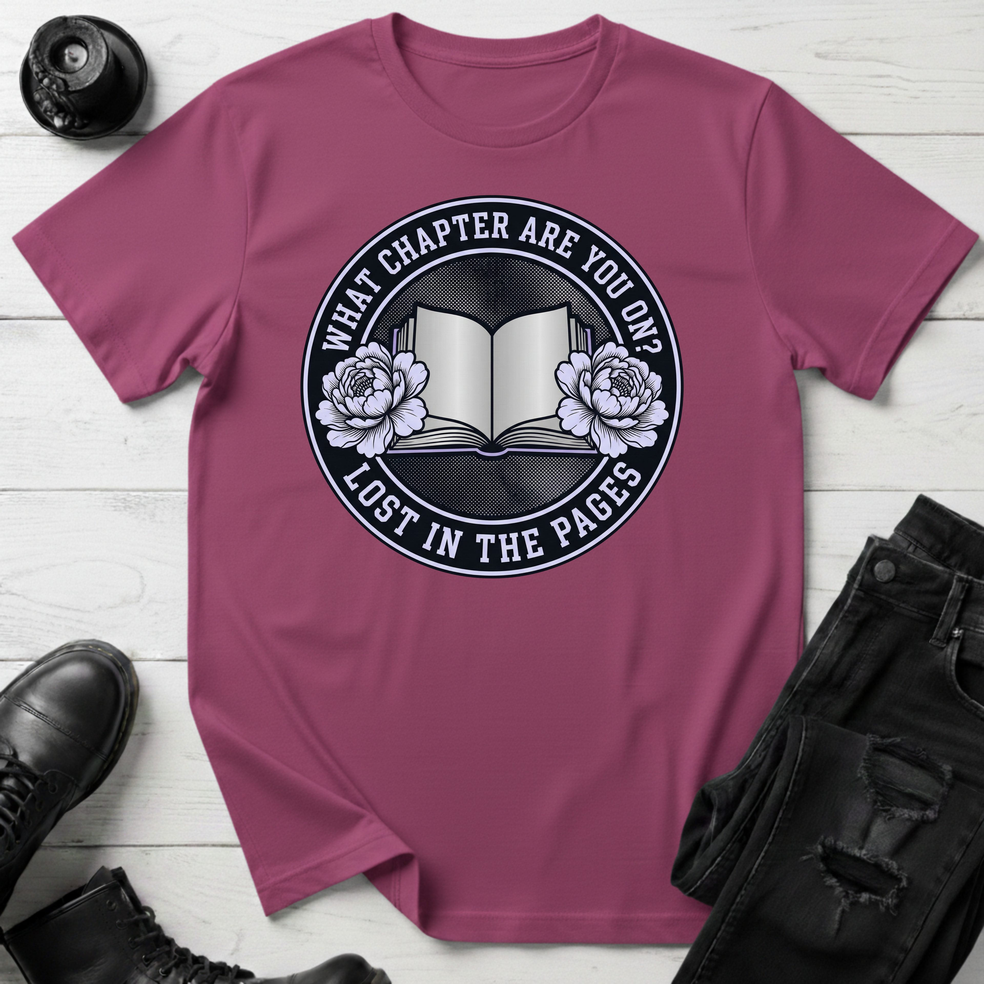 What Chapter Are You on? Lost In The Pages T-Shirt