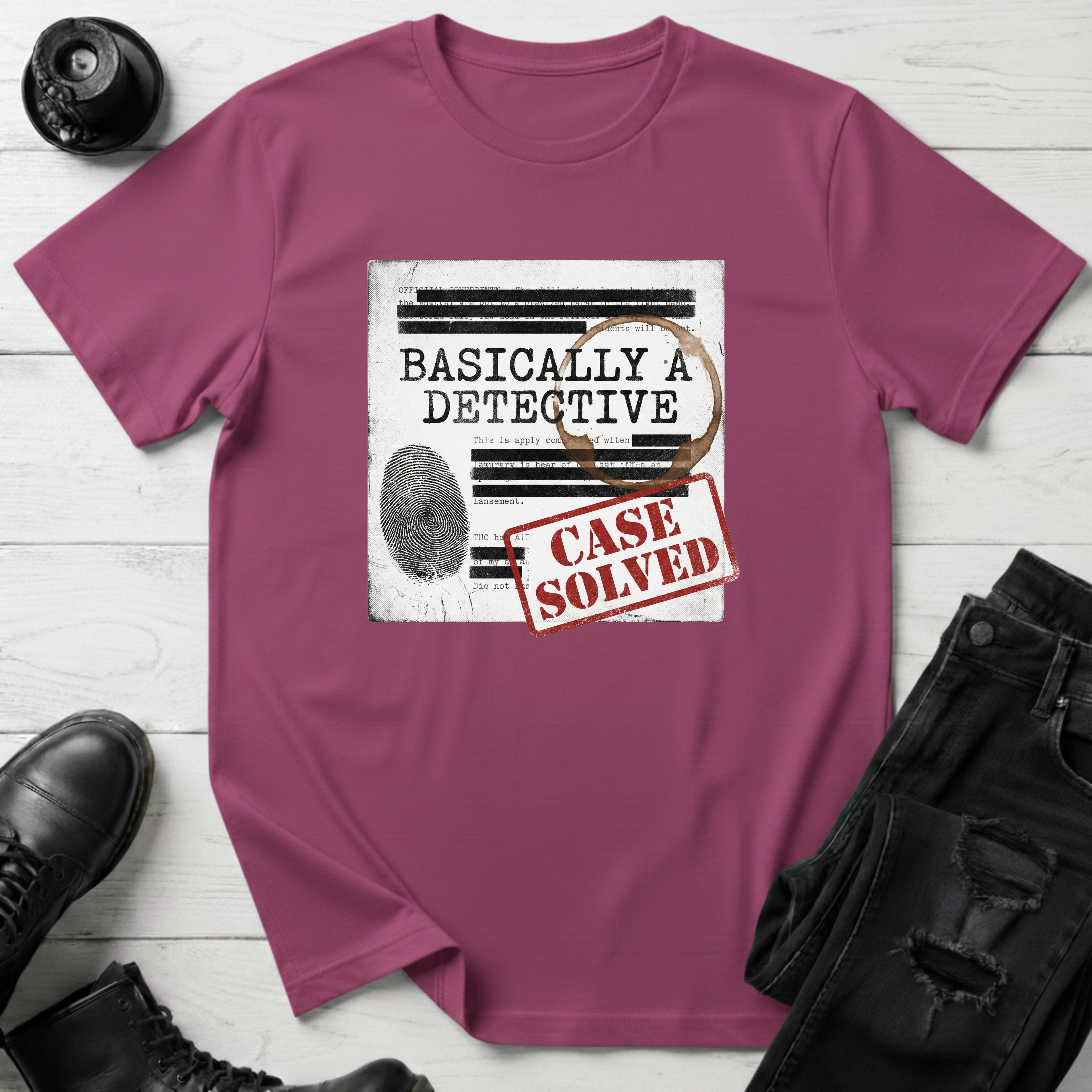 Basically a Detective T-Shirt