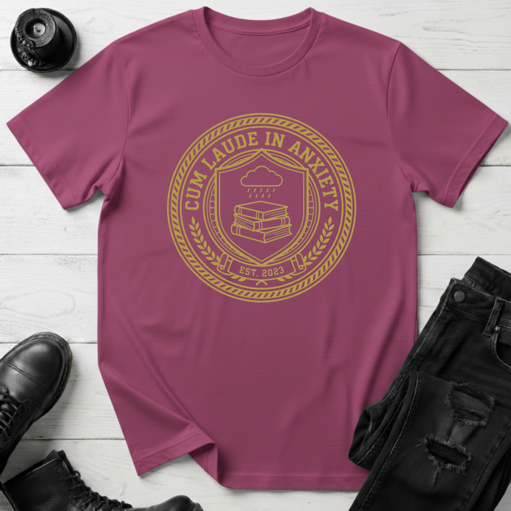 Cum Laude In Anxiety T-Shirt