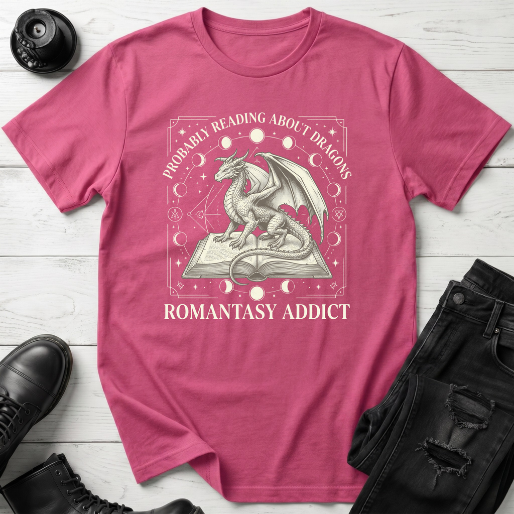 Probably Reading About Dragons T-Shirt