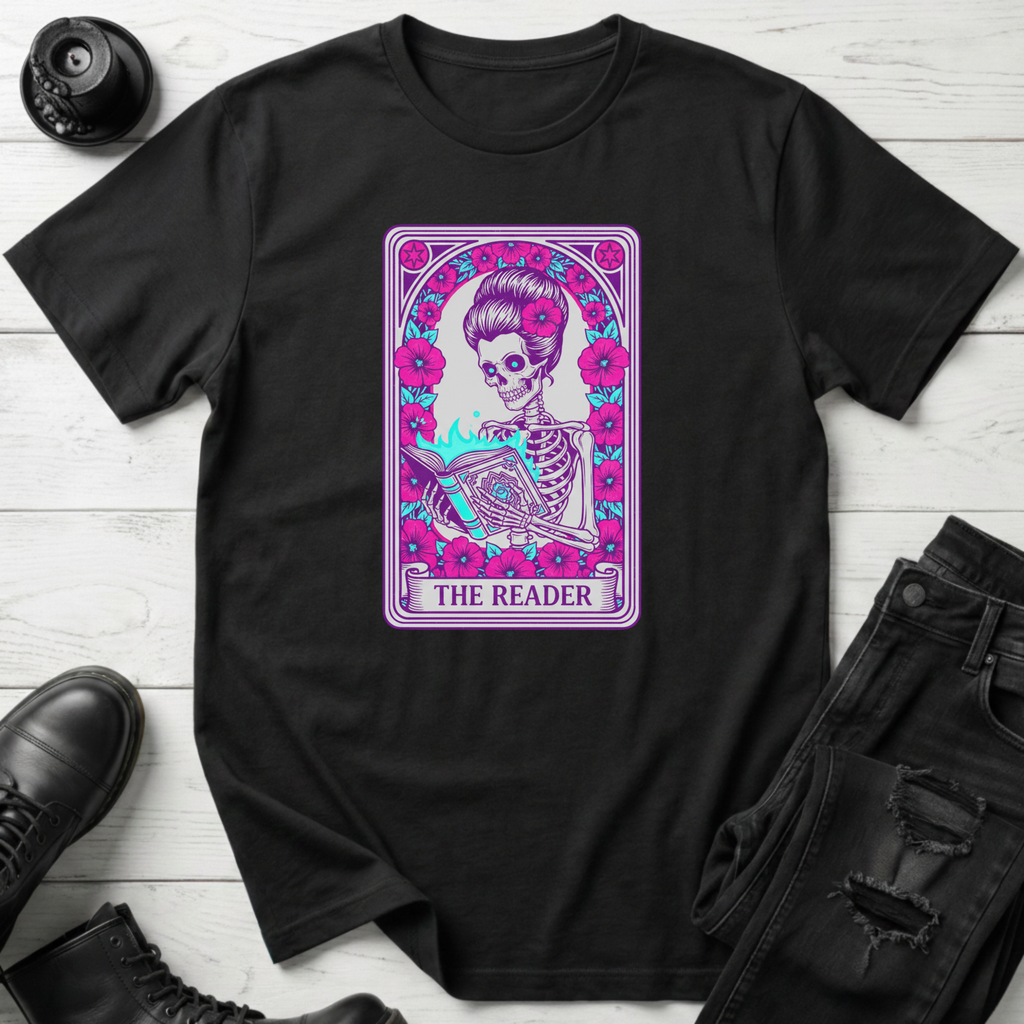 The Reader Bookish Tarot T-Shirt