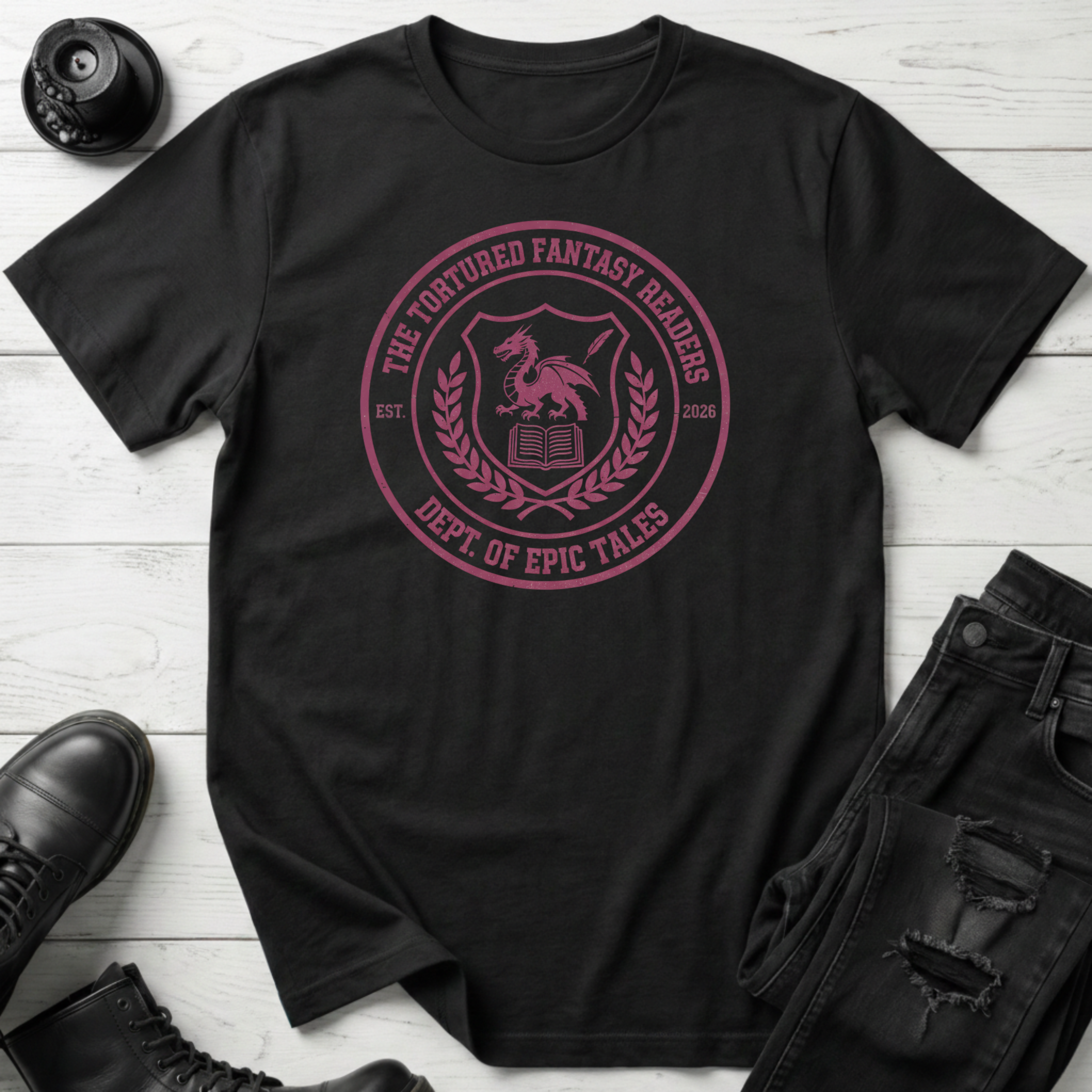 The Tortured Fantasy Readers T-shirt