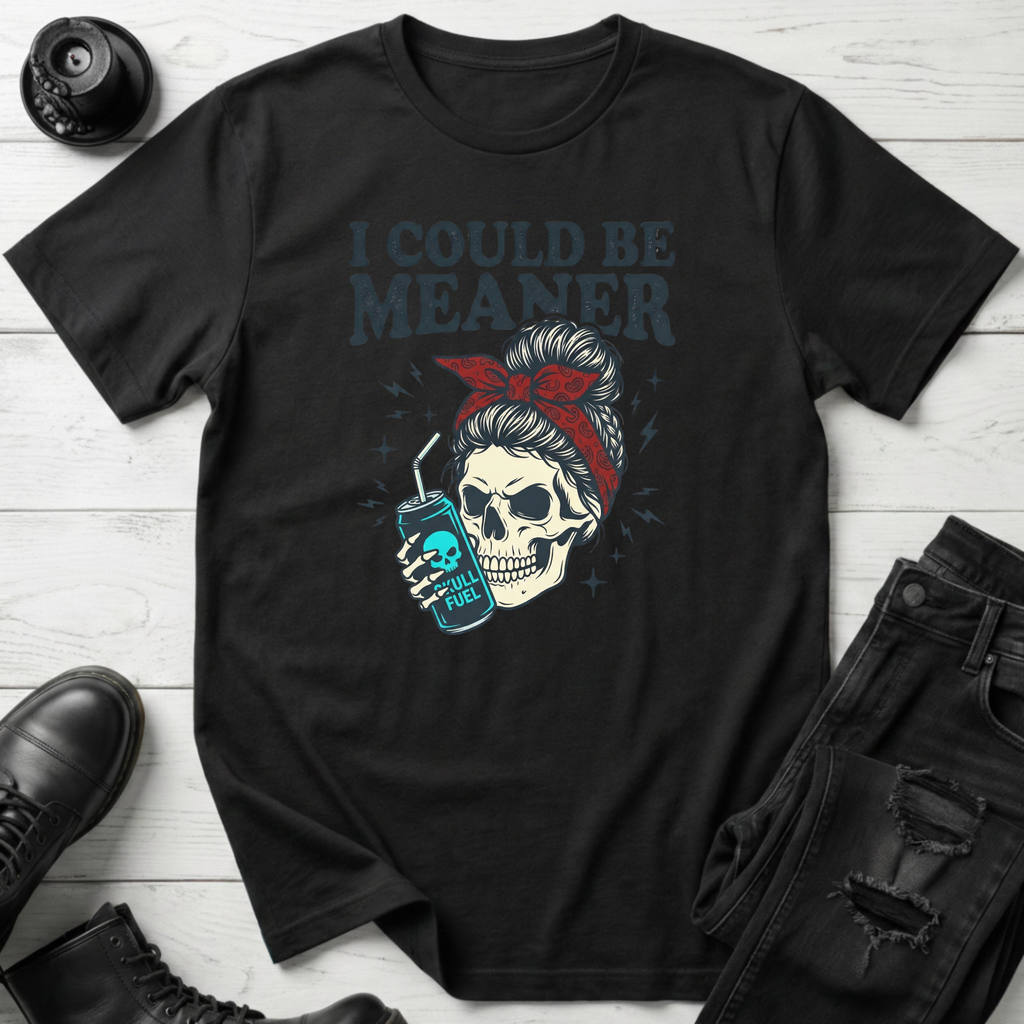 I Could Be Meaner (Energy Drink) T-Shirt