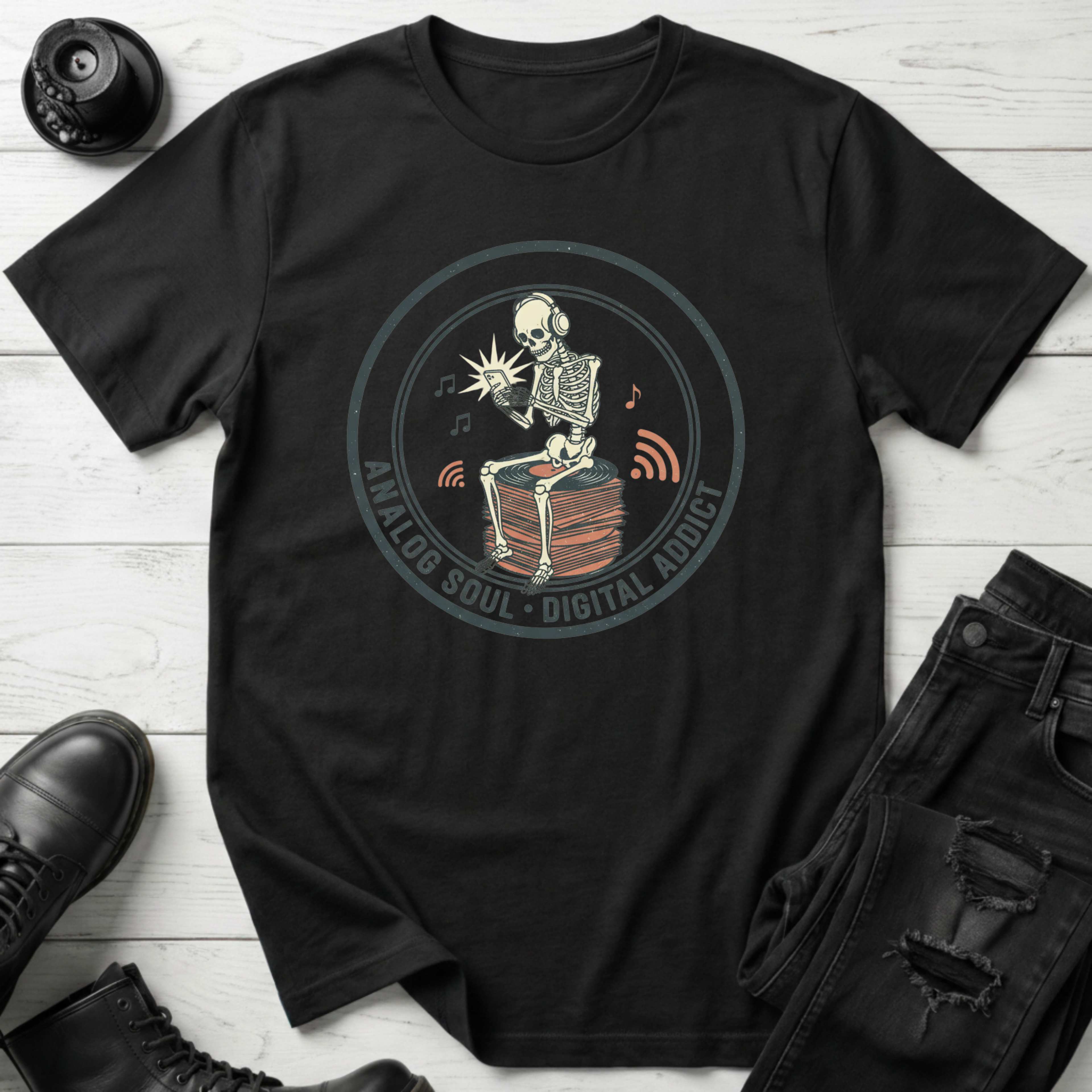 Analog Soul Digital Addict T-Shirt