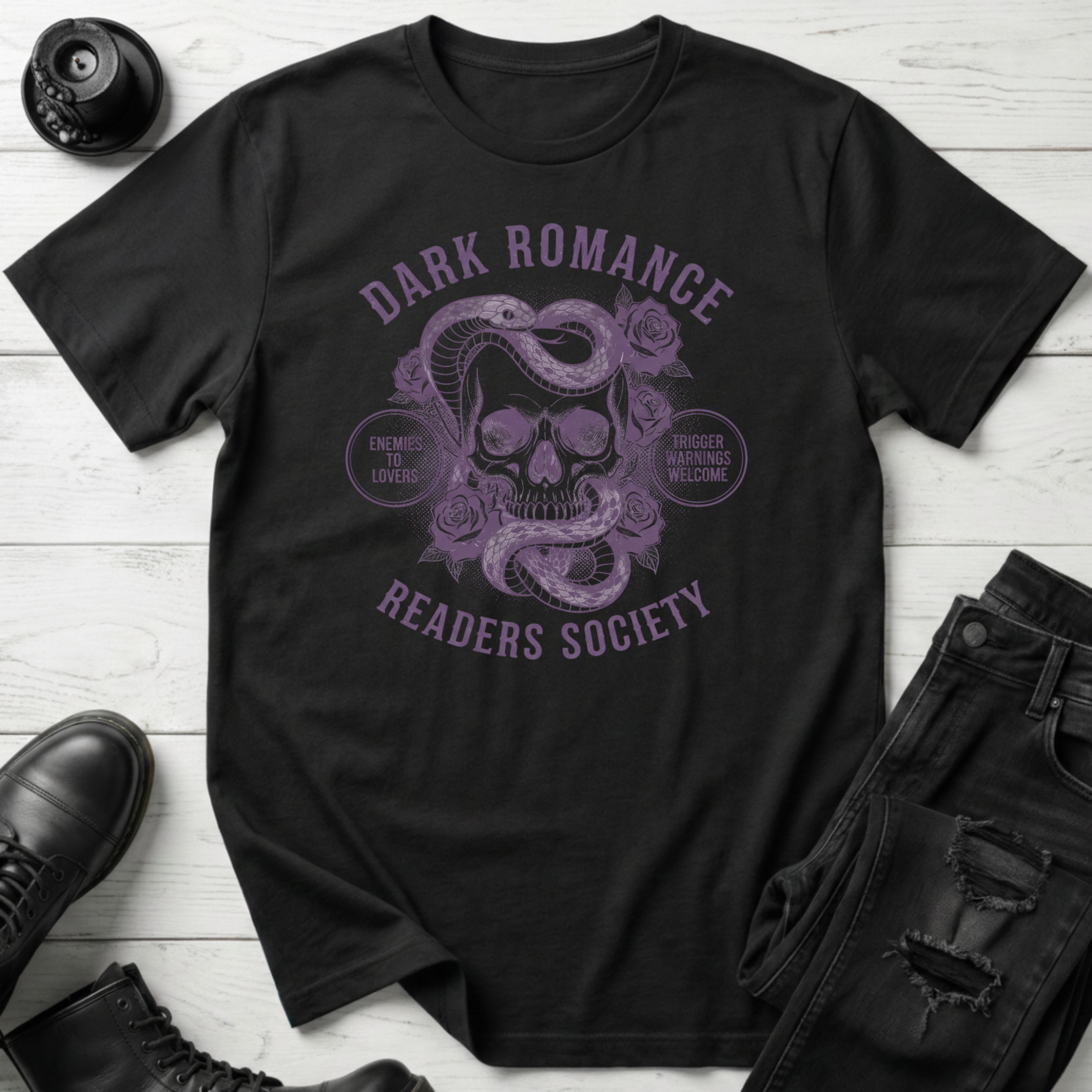 Dark Romance Readers Society T-Shirt