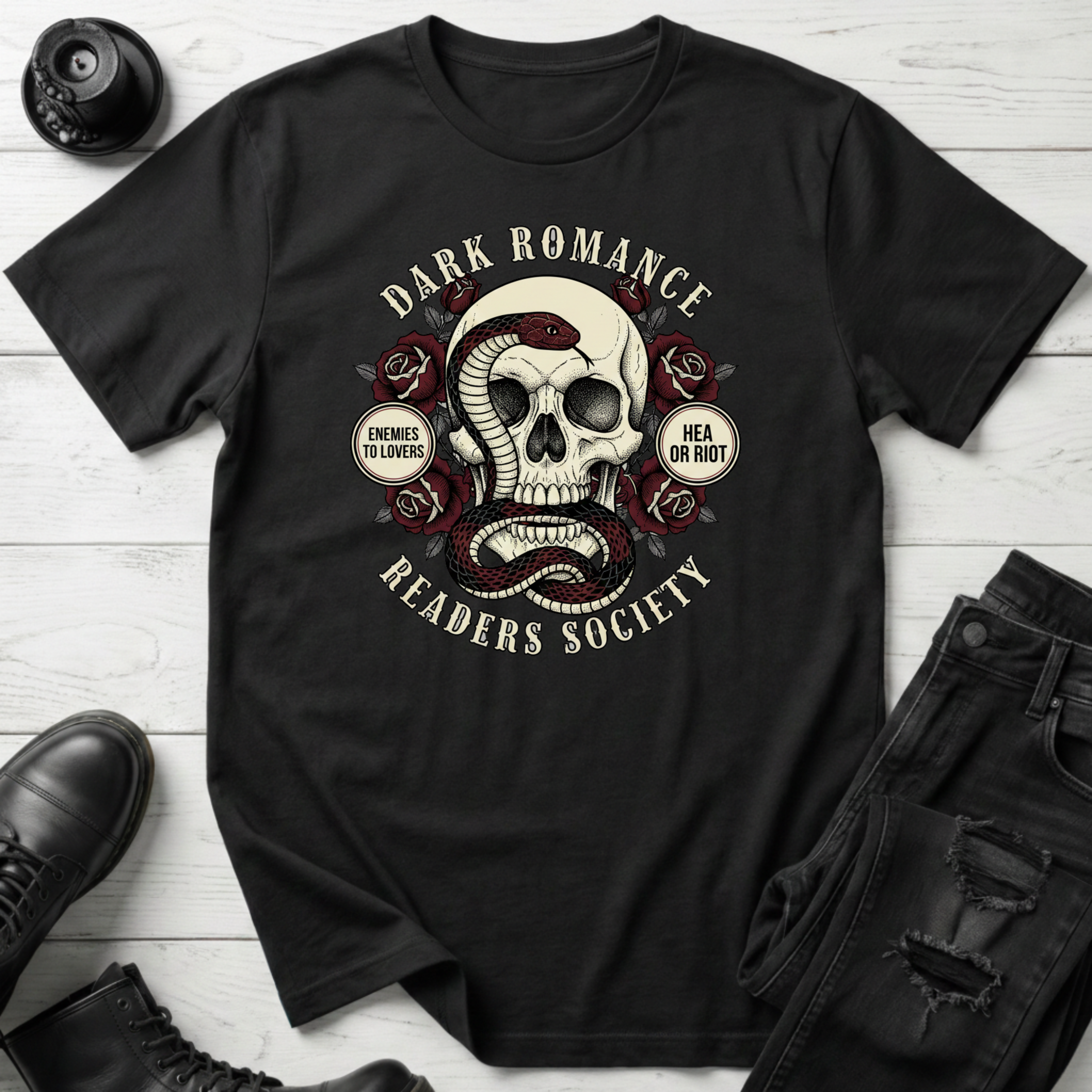 Dark Romance Readers Society T-Shirt
