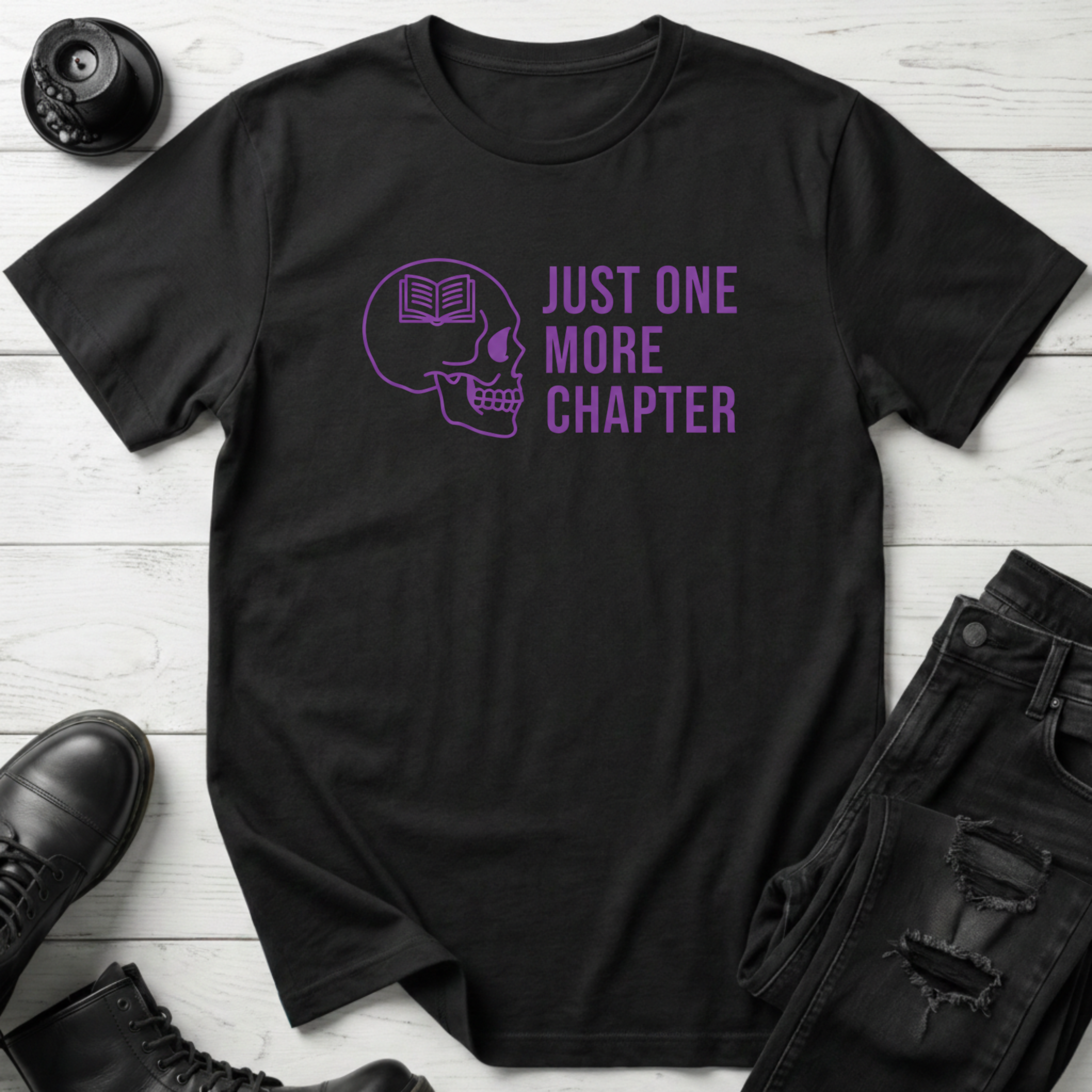 Just One More Chapter T-Shirt