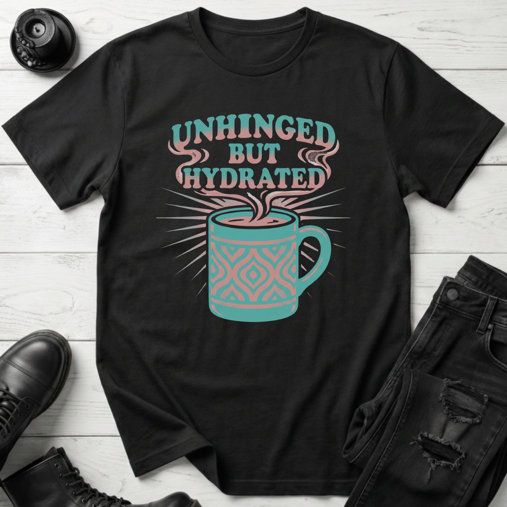 Unhinged But Hydrated Coffee Mug T-Shirt