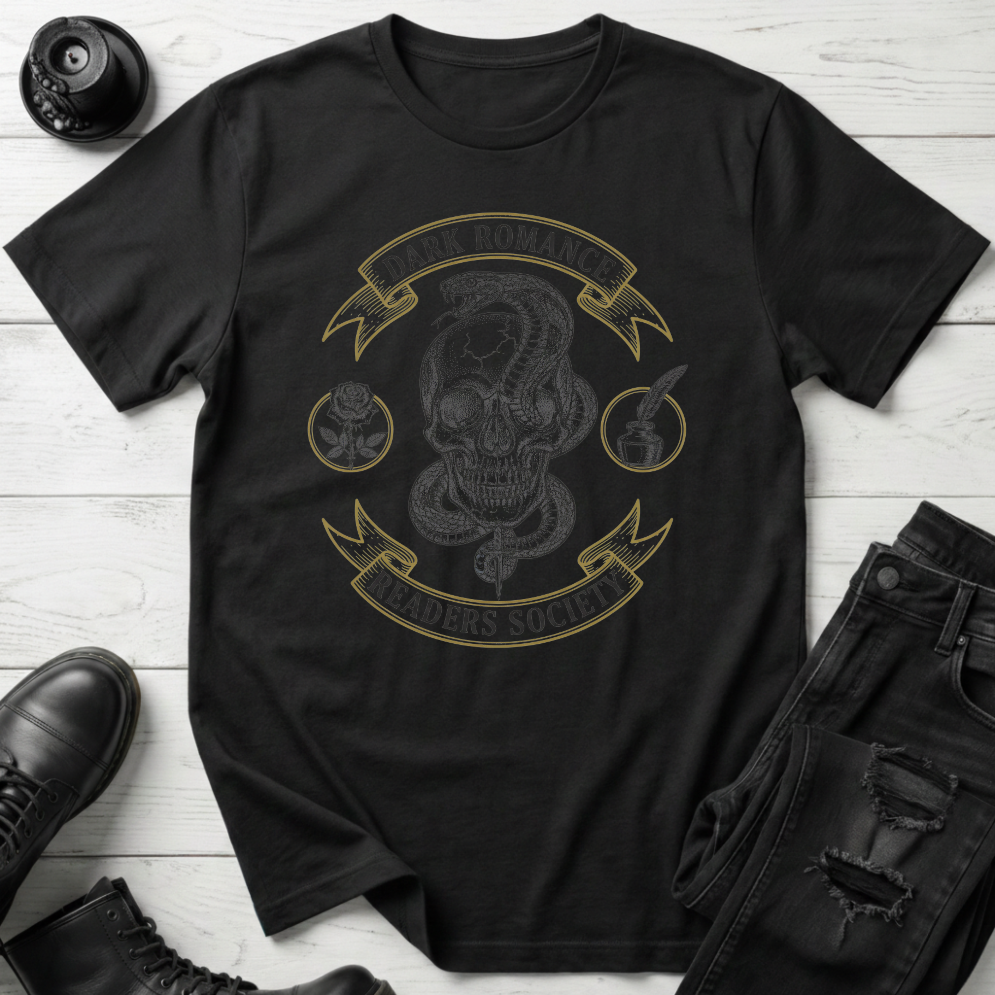 Dark Romance Readers Society T-Shirt