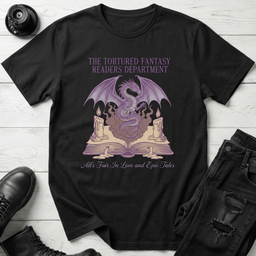 The Tortured Fantasy Readers Department T-shirt