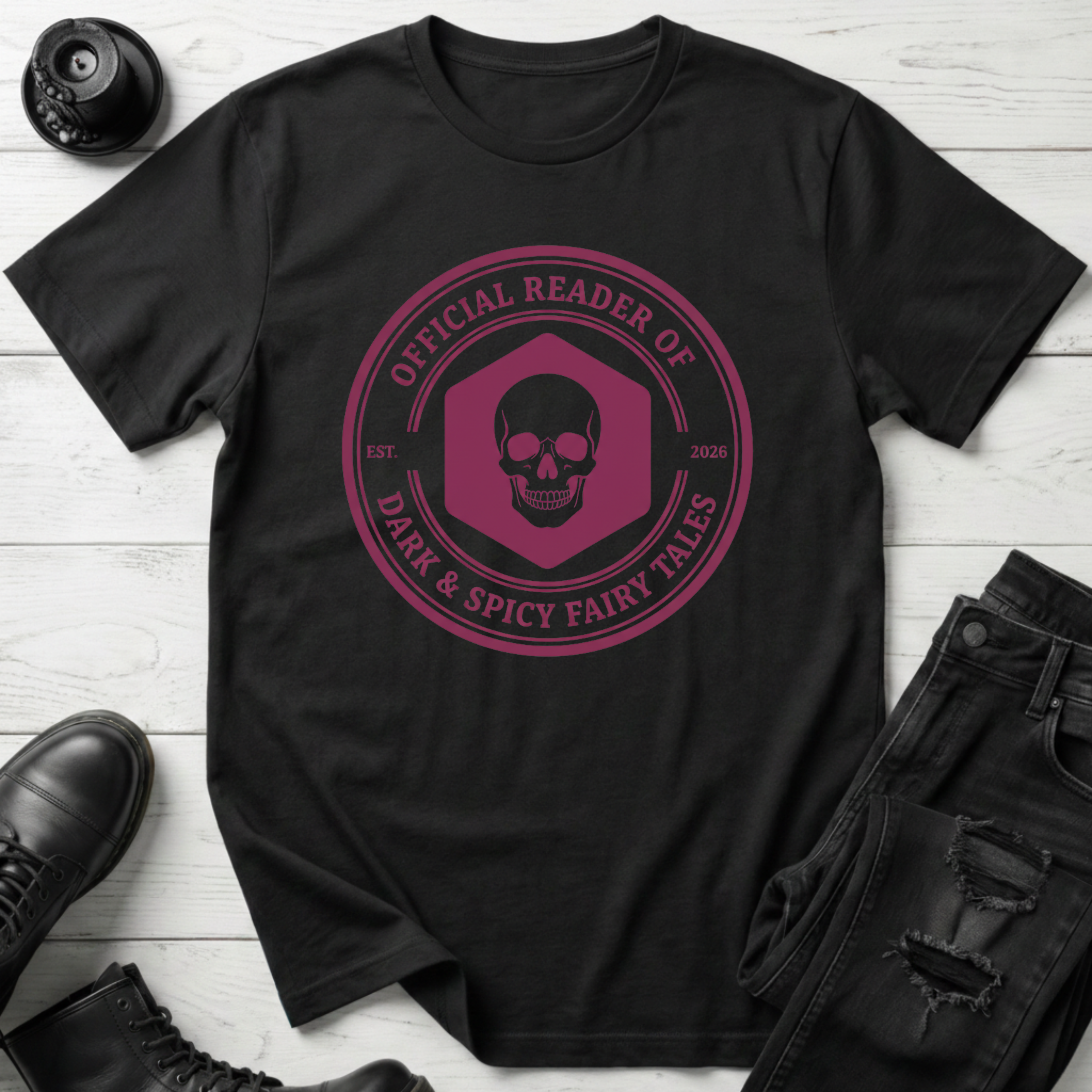 Official Reader of Dark & Spicy Tales T-shirt