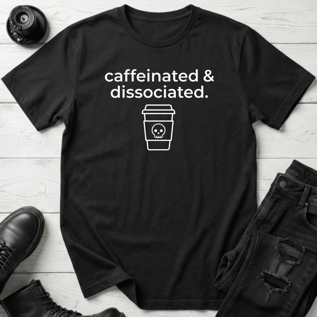 Caffeinated & Dissociated T-Shirt