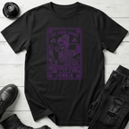 True Crime Junkie Tarot T-Shirt