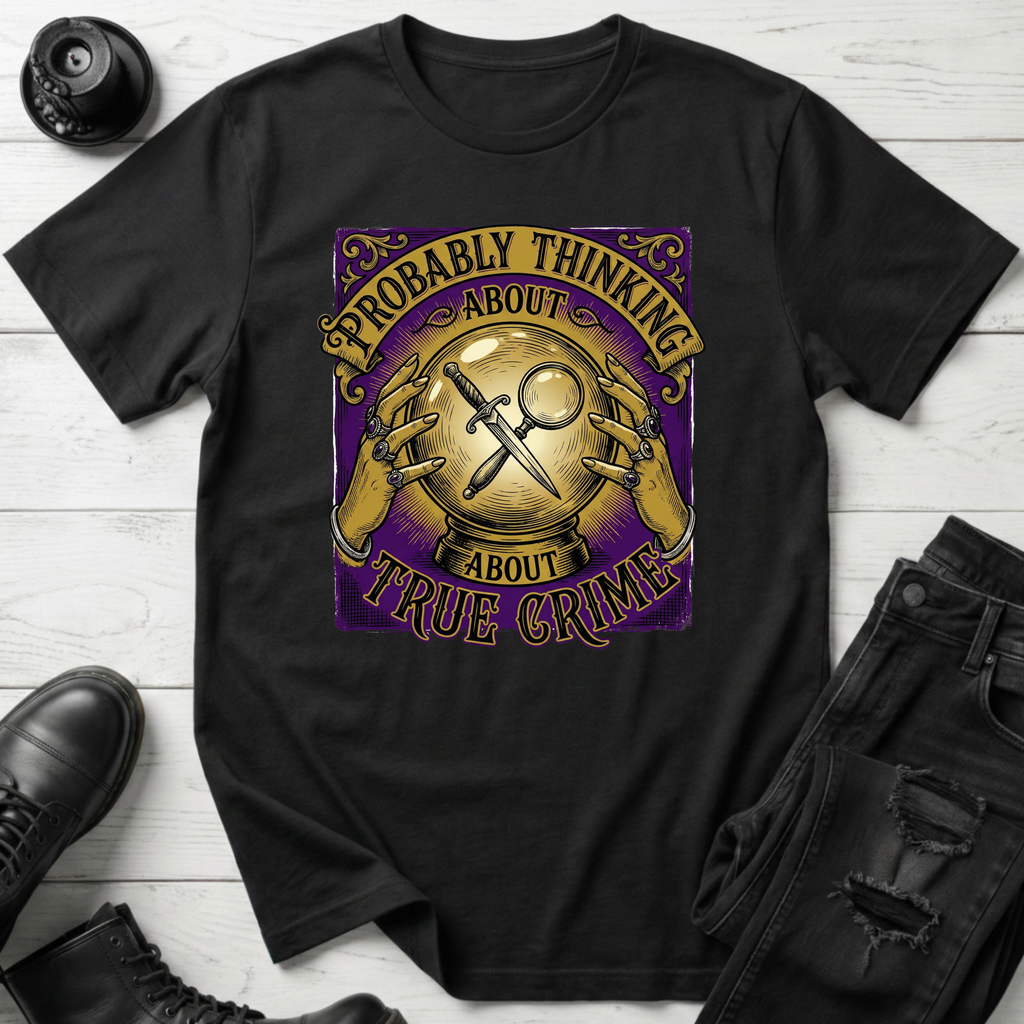 Crystal Ball, True Crime T-shirt