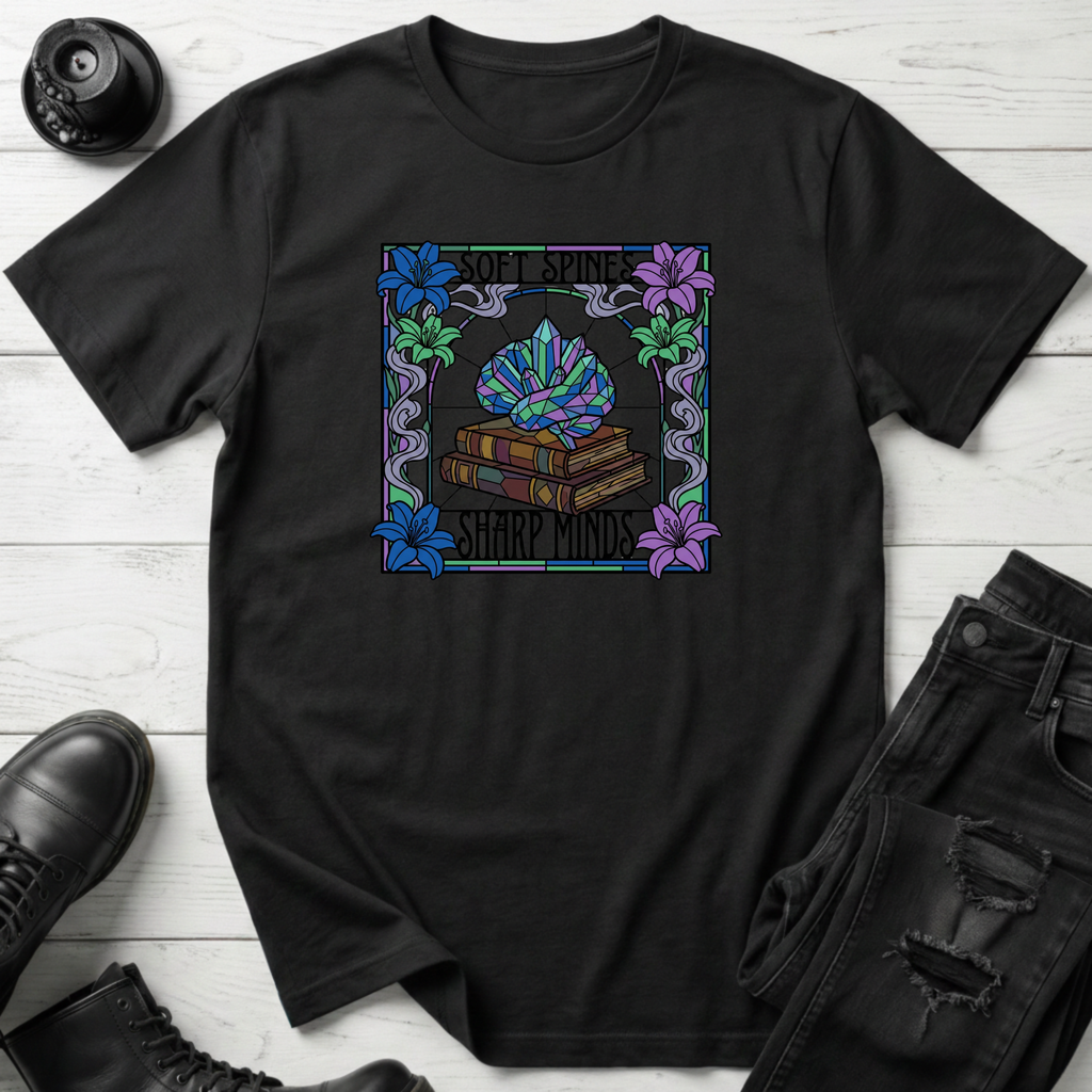 Soft Spine Sharp Minds T-Shirt