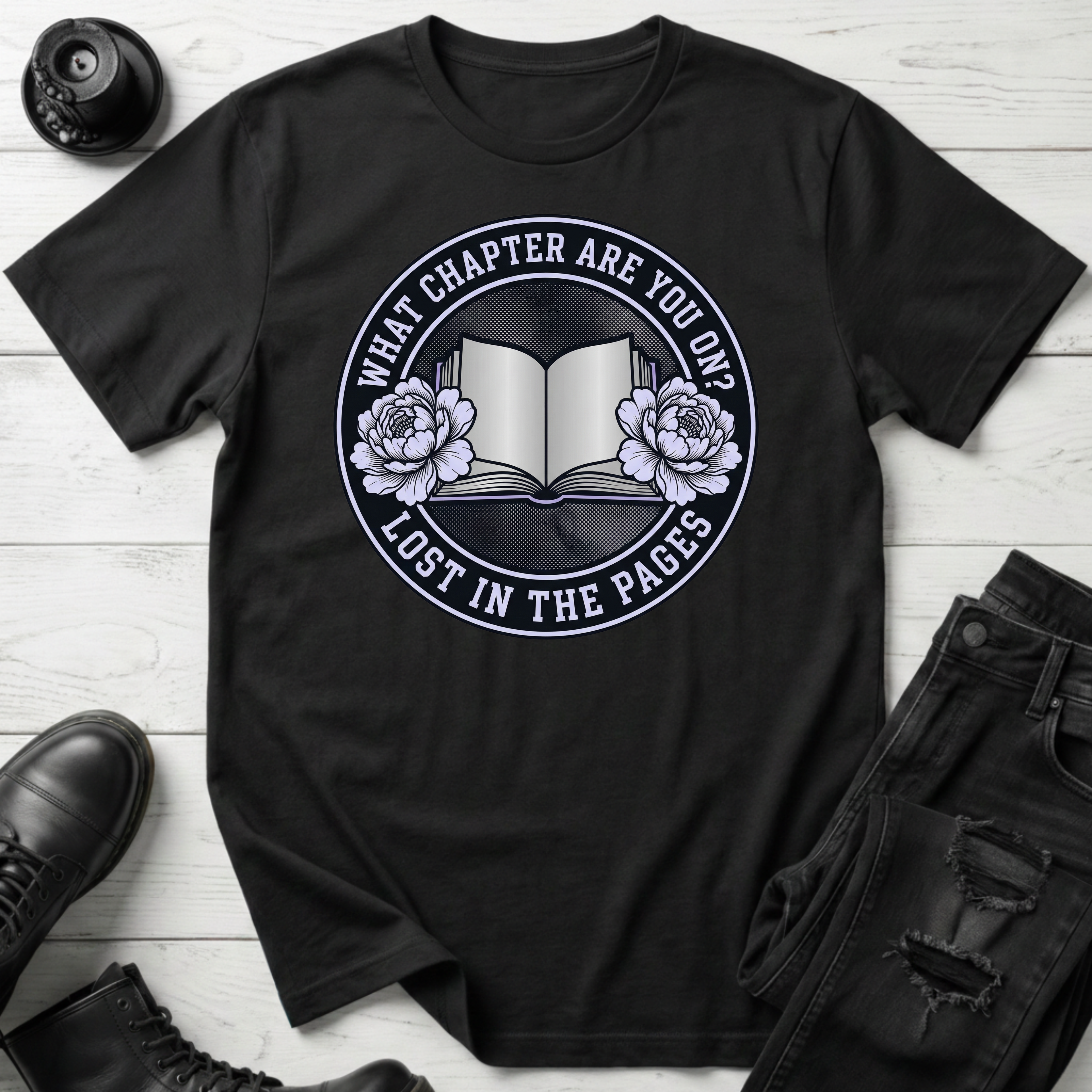 What Chapter Are You on? Lost In The Pages T-Shirt