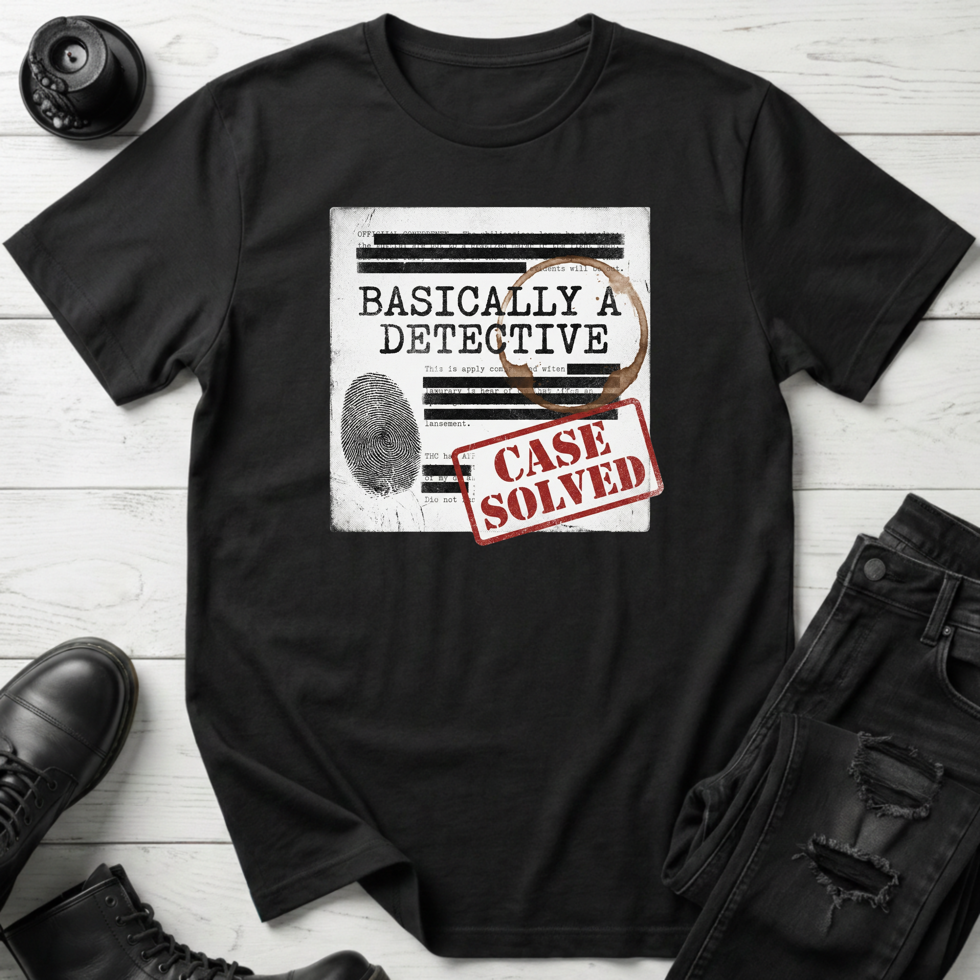 Basically a Detective T-Shirt