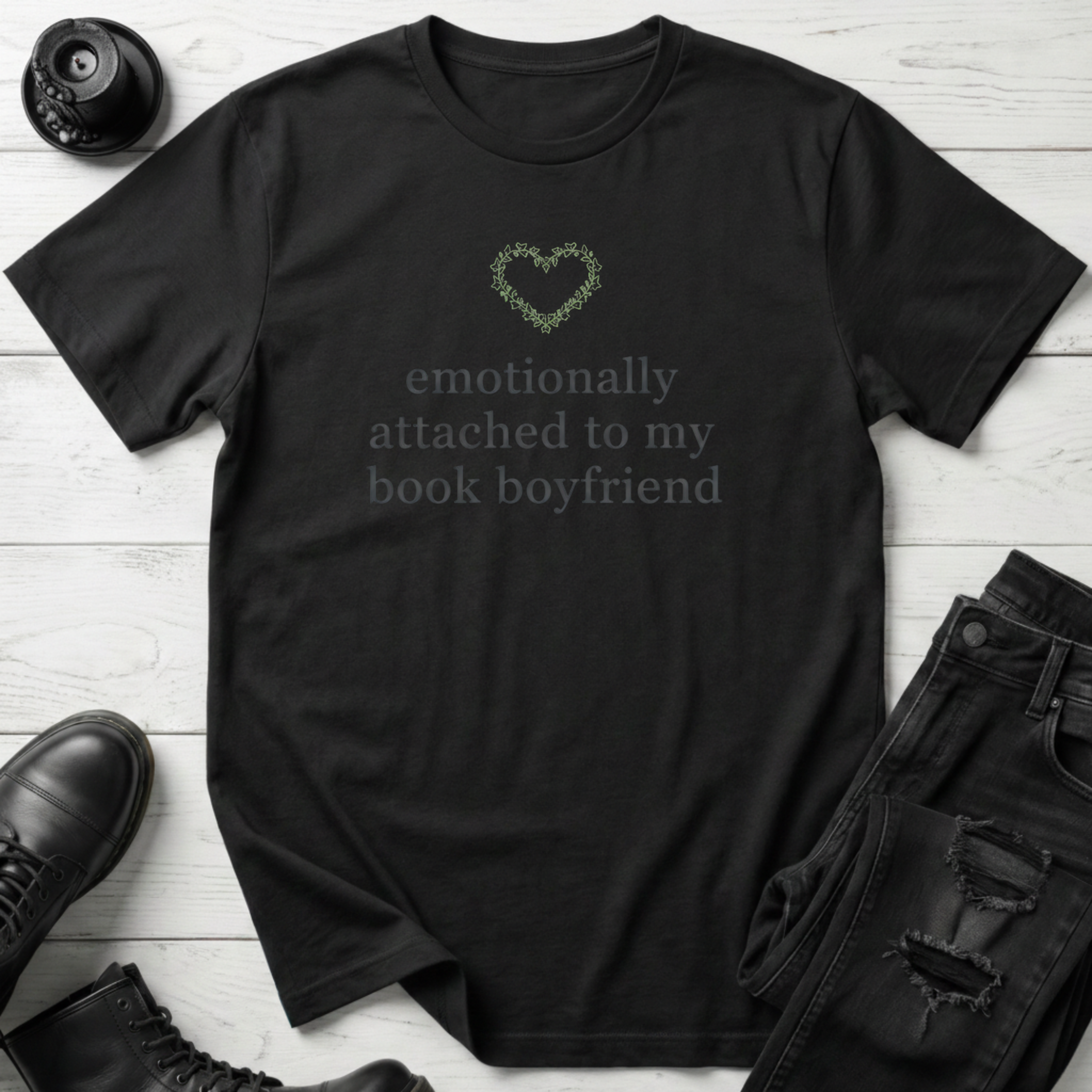 Emotionally Attached To My Book Boyfriend T-Shirt