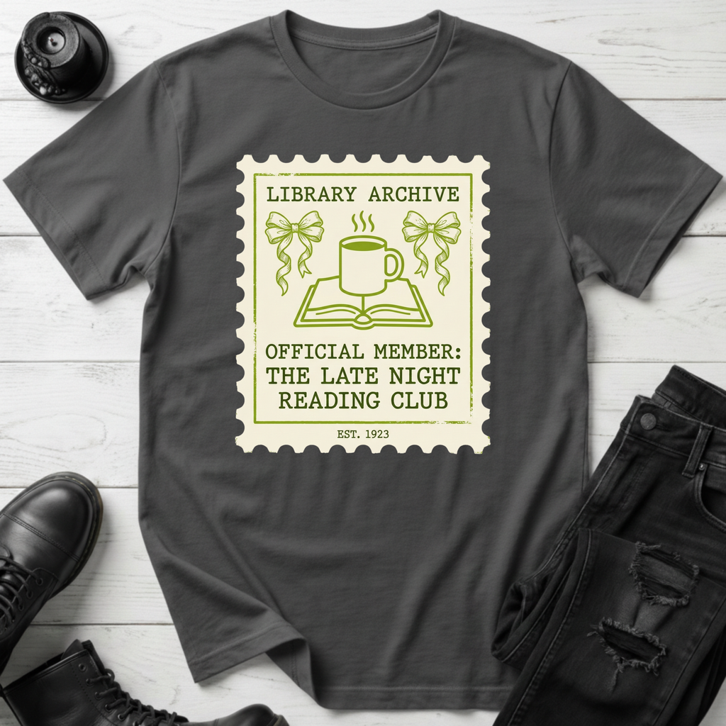 Library Archive Stamp T-Shirt