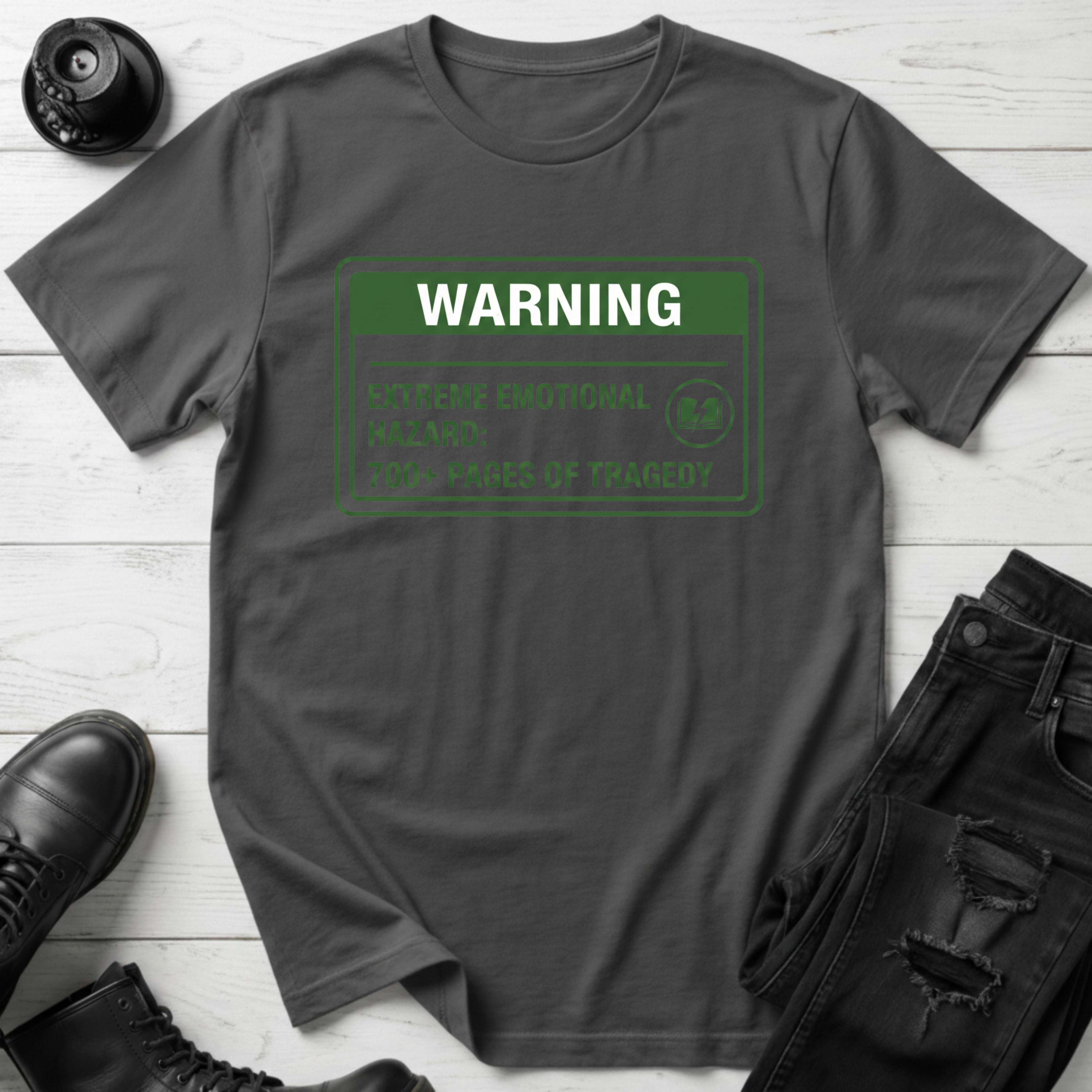 Warning: Extreme Emotional Hazard T-shirt