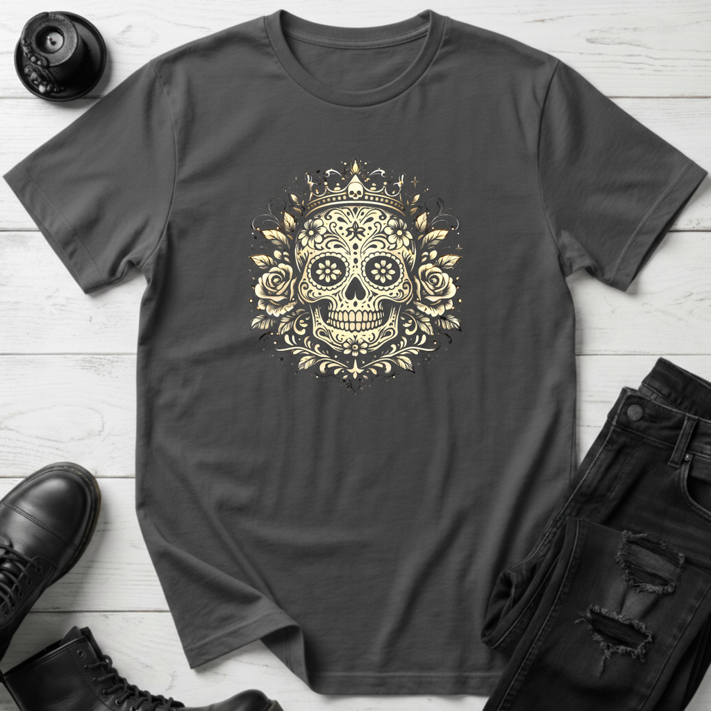 Crowned Sugar Skull T-Shirt