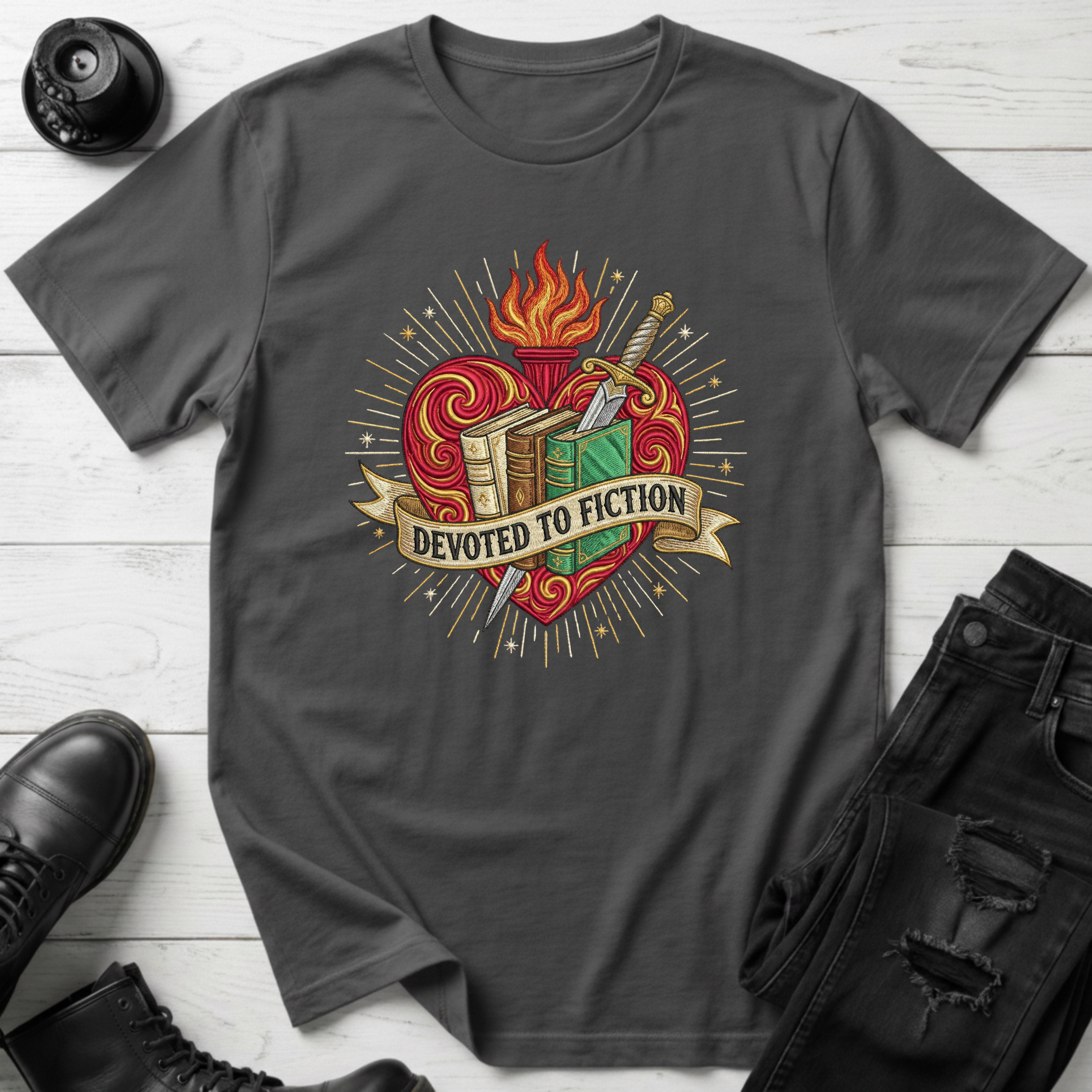 Devoted to Fiction T-Shirt