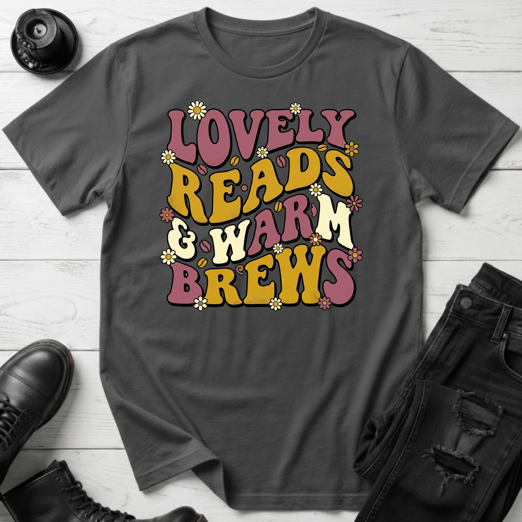 Lovely Reads & Warm Brews T-Shirt