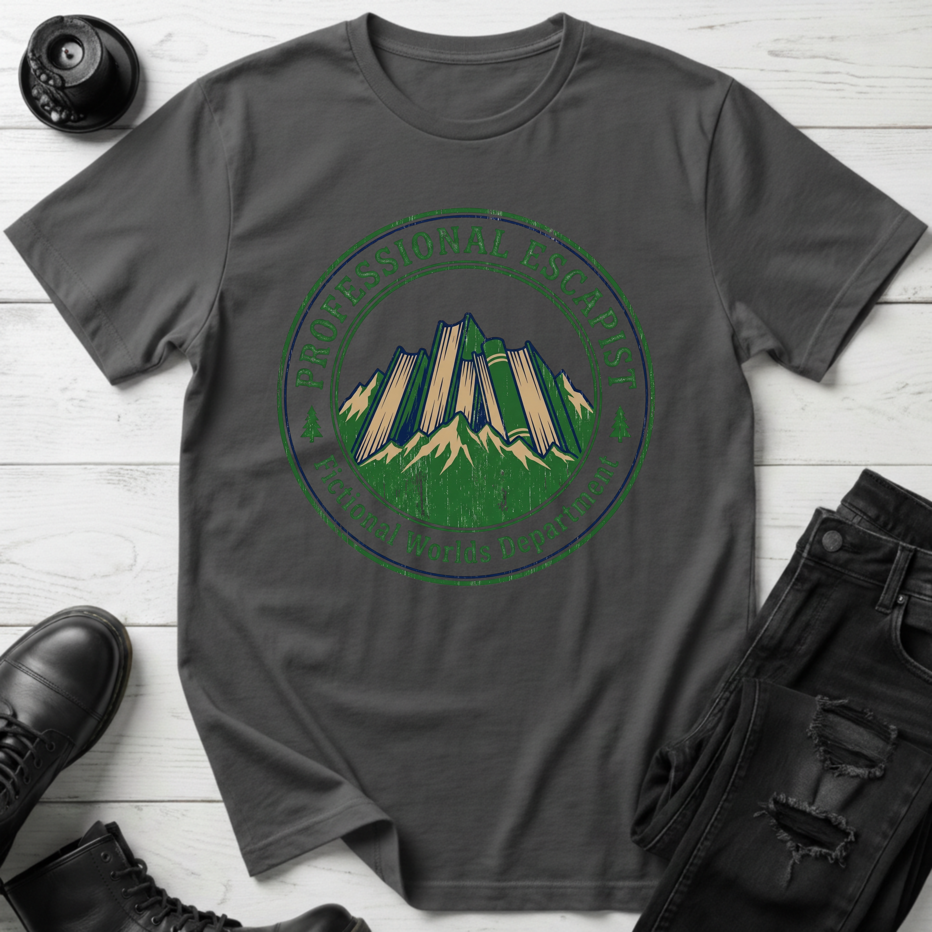 Professional Escapist: Other Worlds Department T-Shirt
