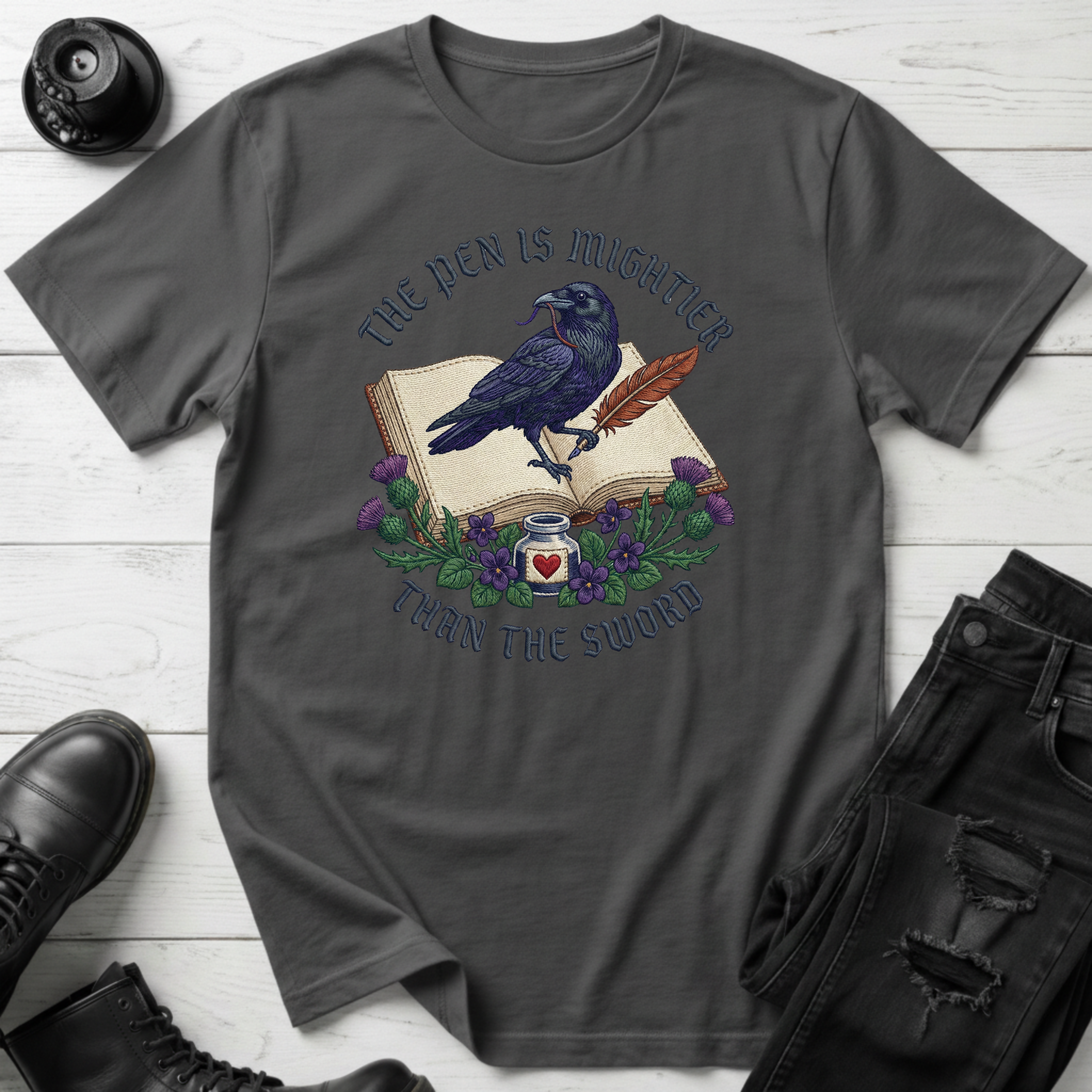 The Pen is Mightier than the Sword T-Shirt