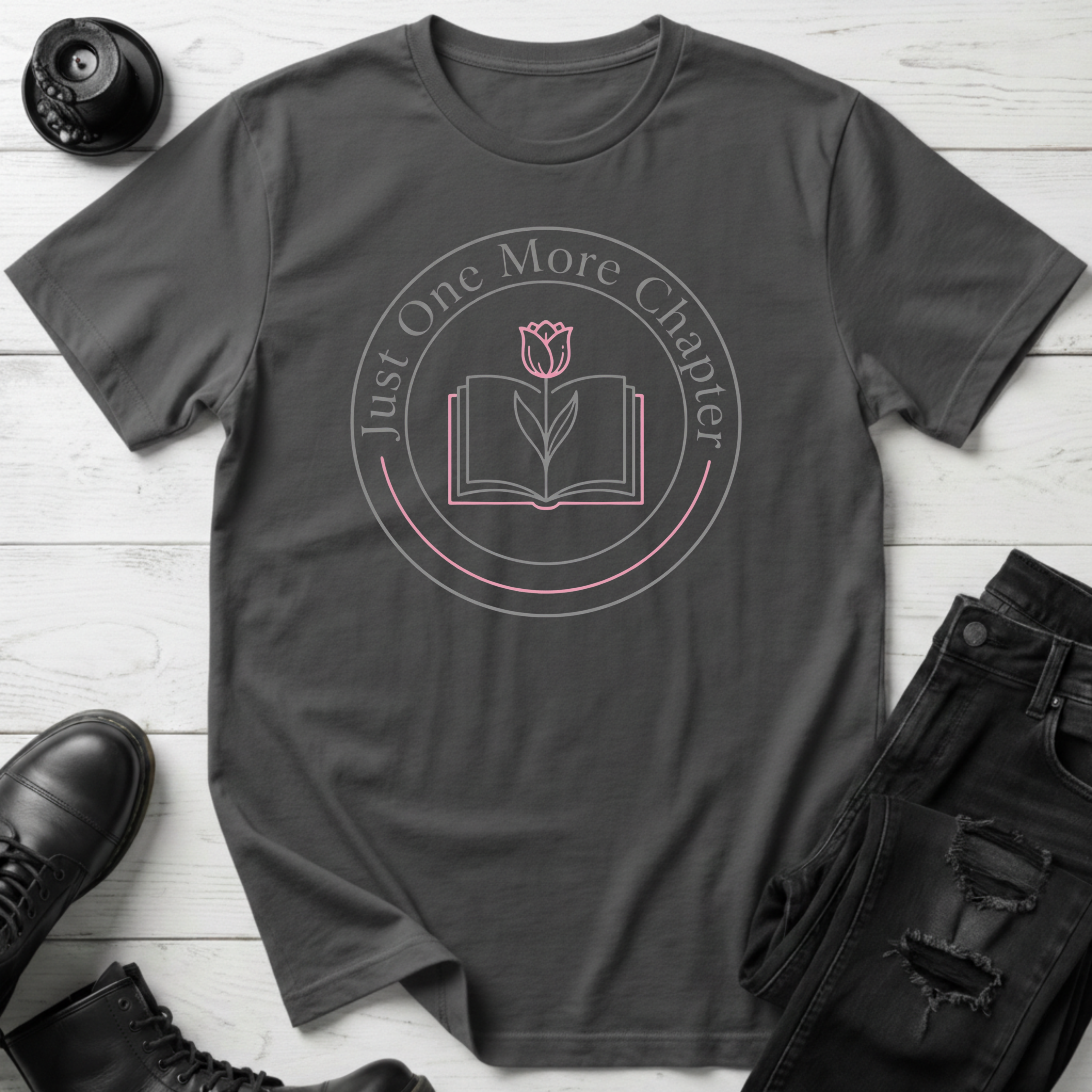 Just One More Chapter (Tulip) T-Shirt