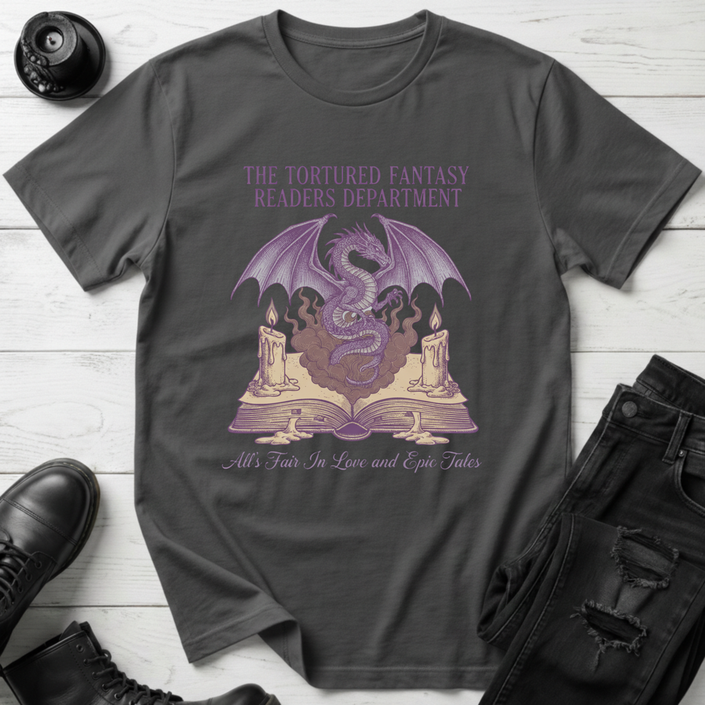 The Tortured Fantasy Readers Department T-shirt