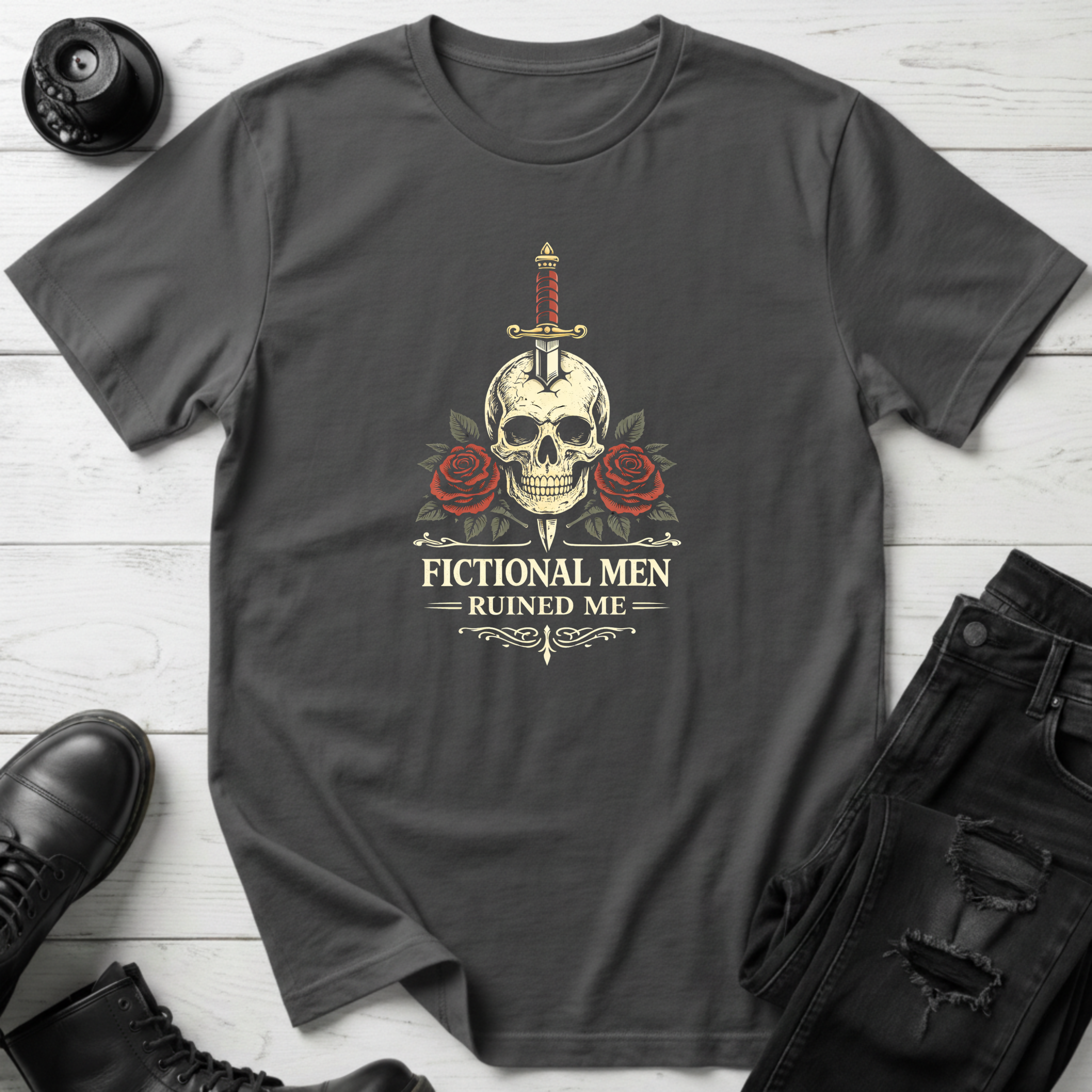 Fictional men Ruined Me T-Shirt